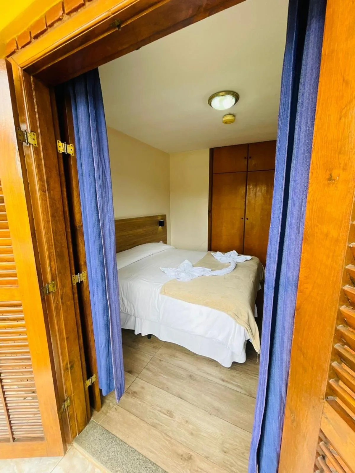 Bed in Hotel Garnier