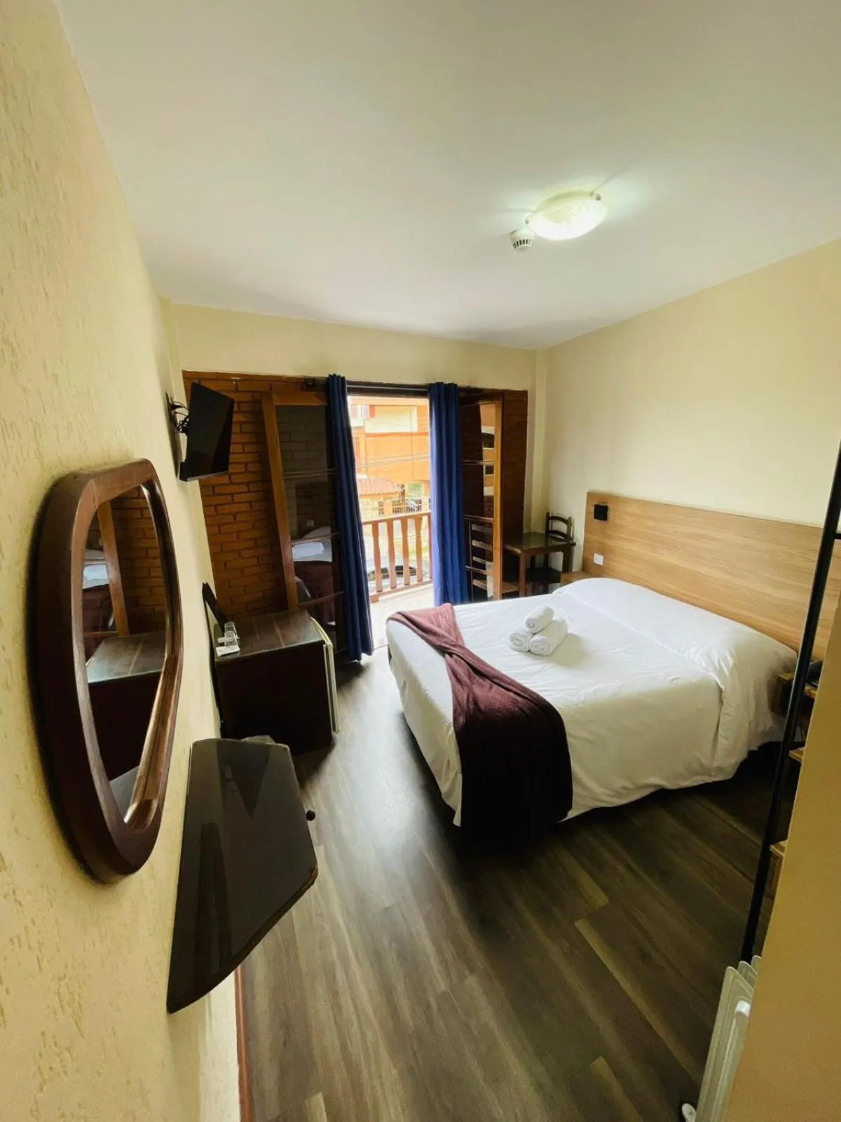 Bed in Hotel Garnier