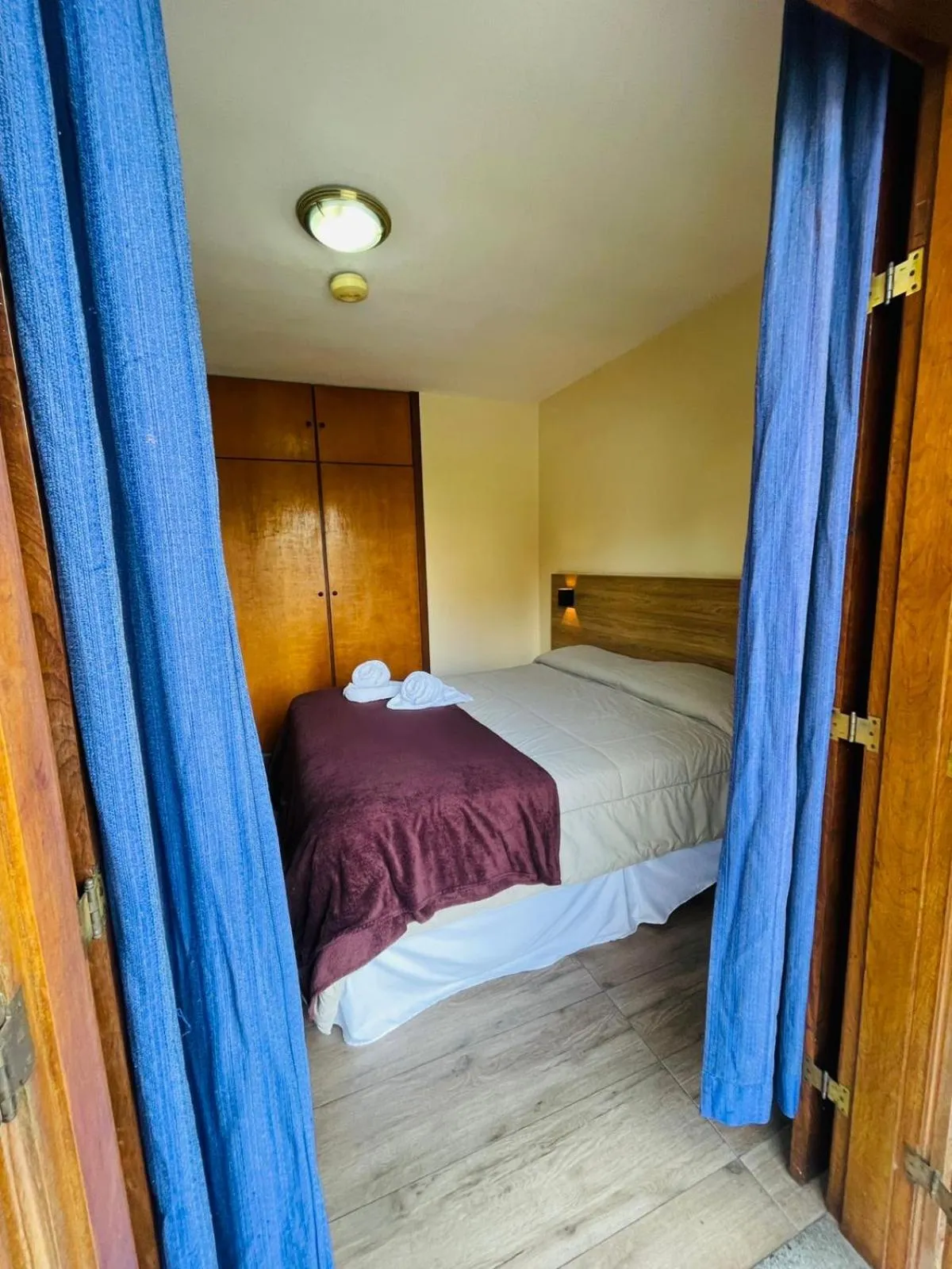 Bed in Hotel Garnier