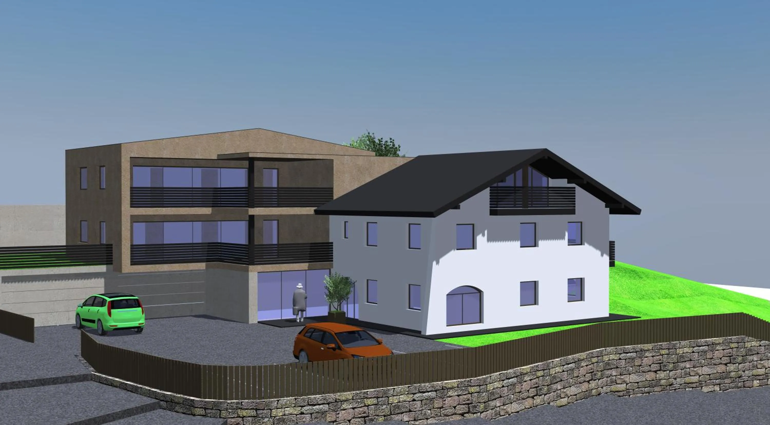 Property building in Residence Dilitz