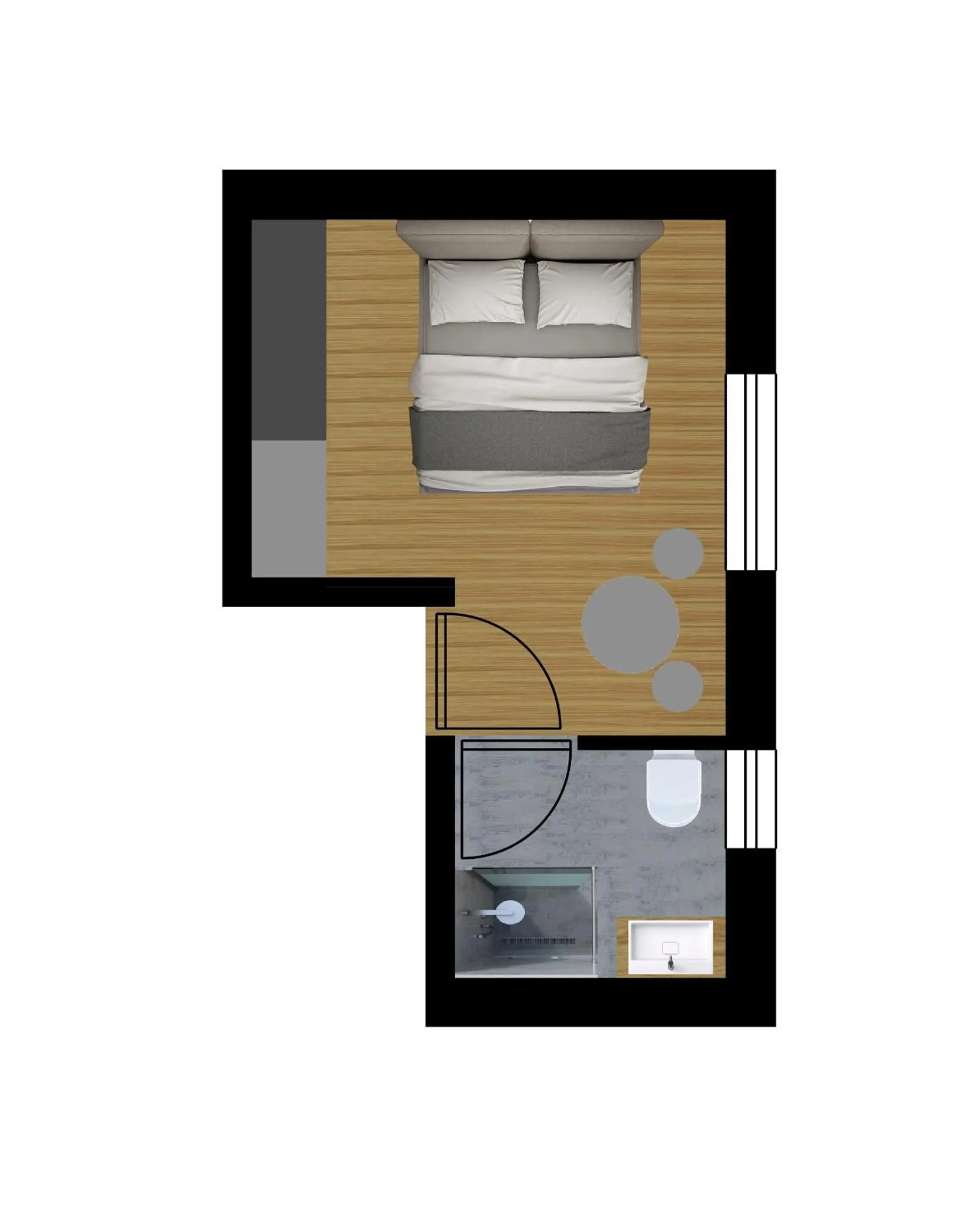 Floor plan in Residence Dilitz