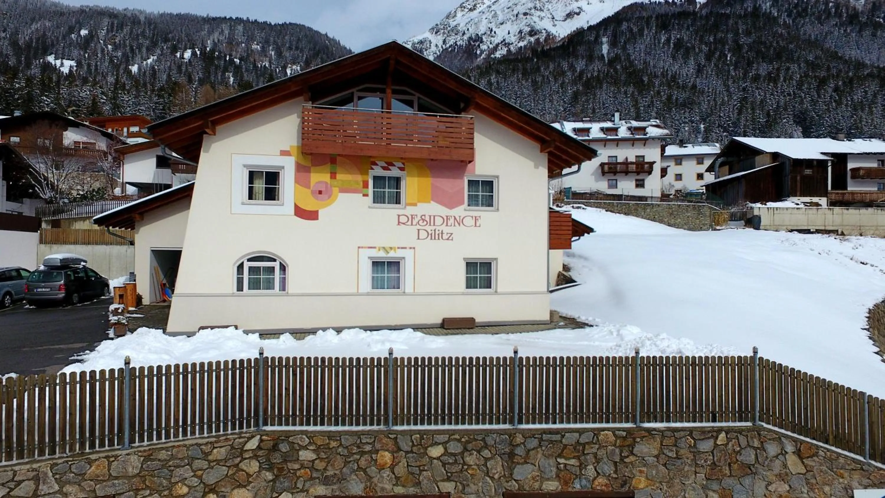 Facade/entrance in Residence Dilitz