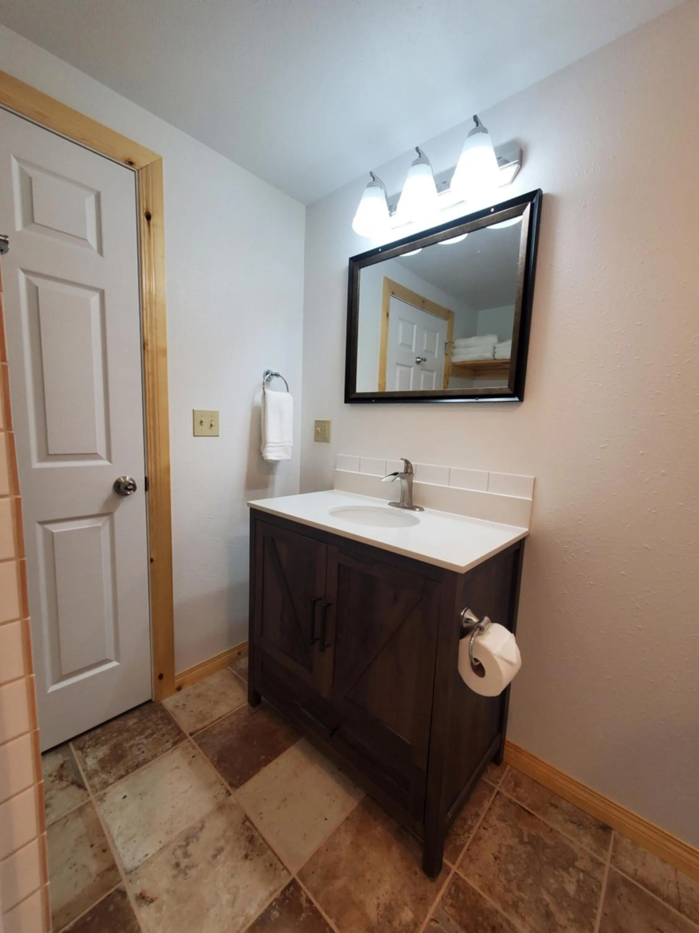 Bathroom in Dream Drift Motel