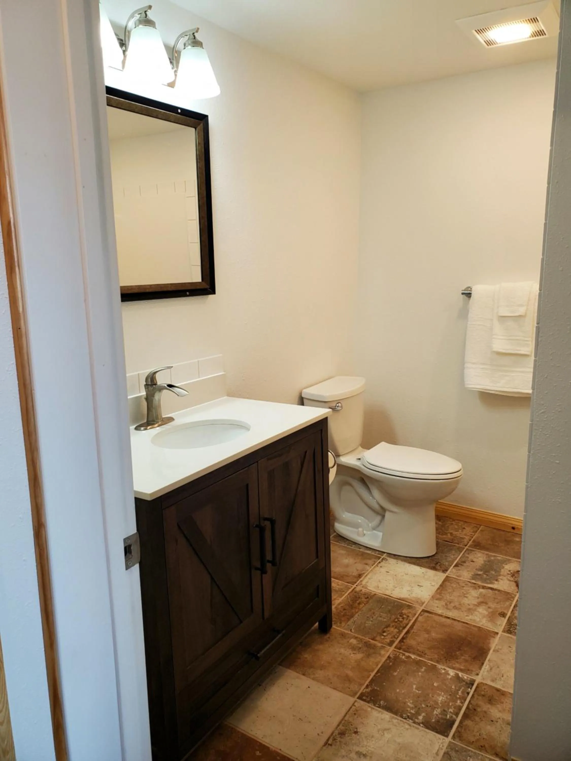 Bathroom in Dream Drift Motel