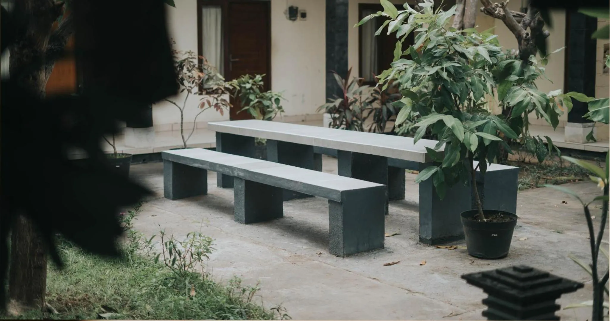 Garden view in Kelana Guest House