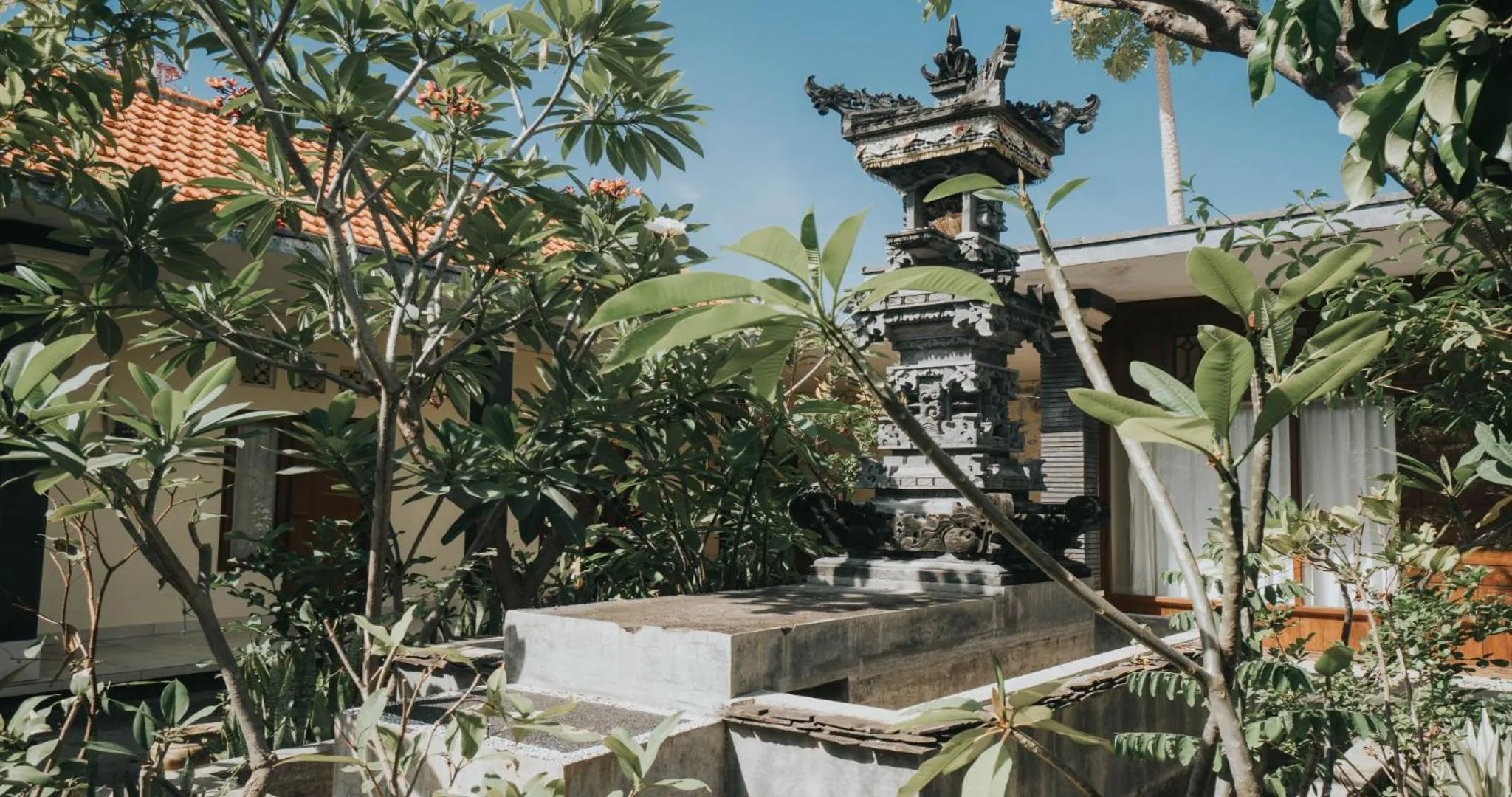 Garden view in Kelana Guest House