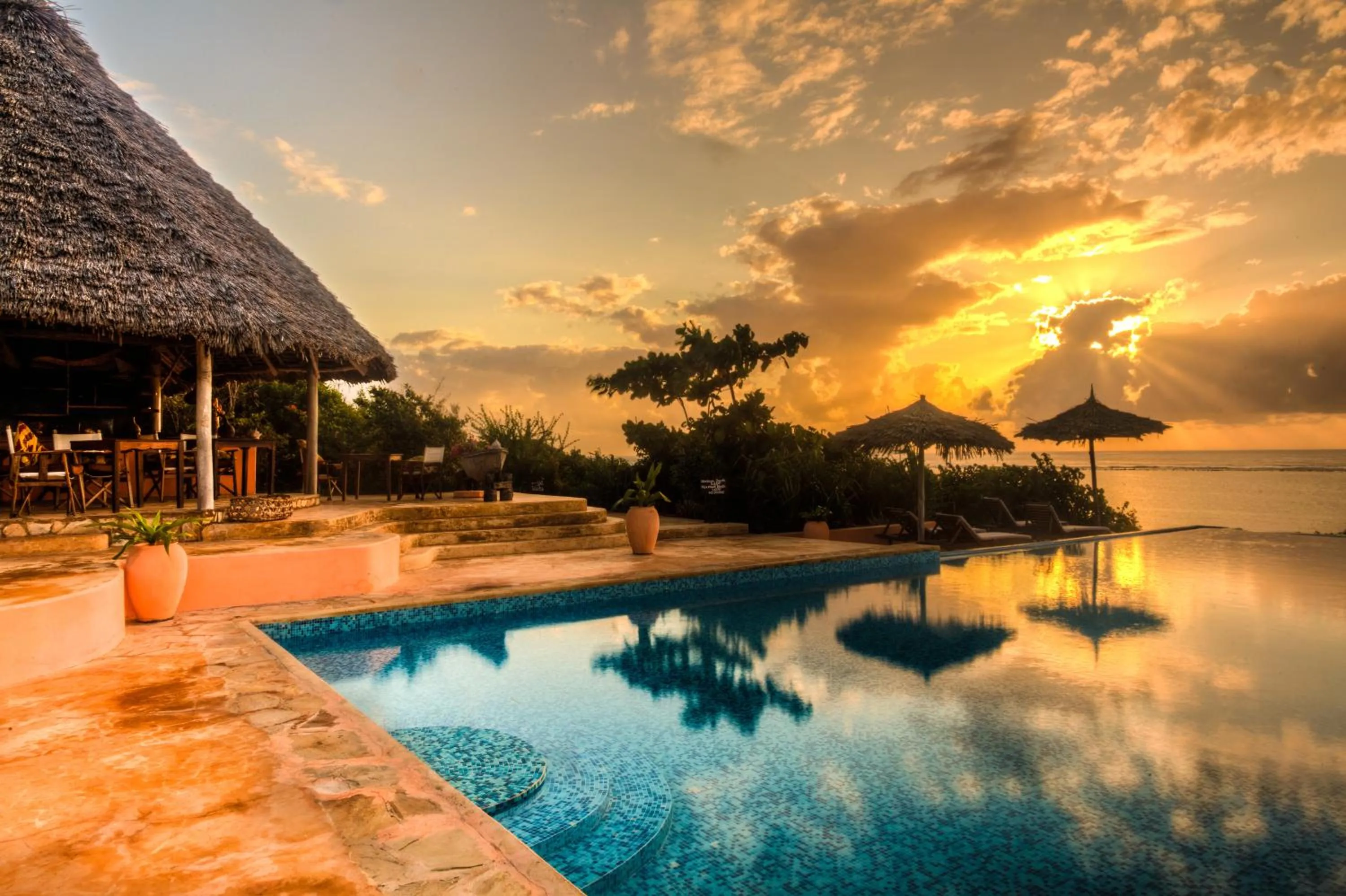 Pool view in Kasha Boutique Hotel