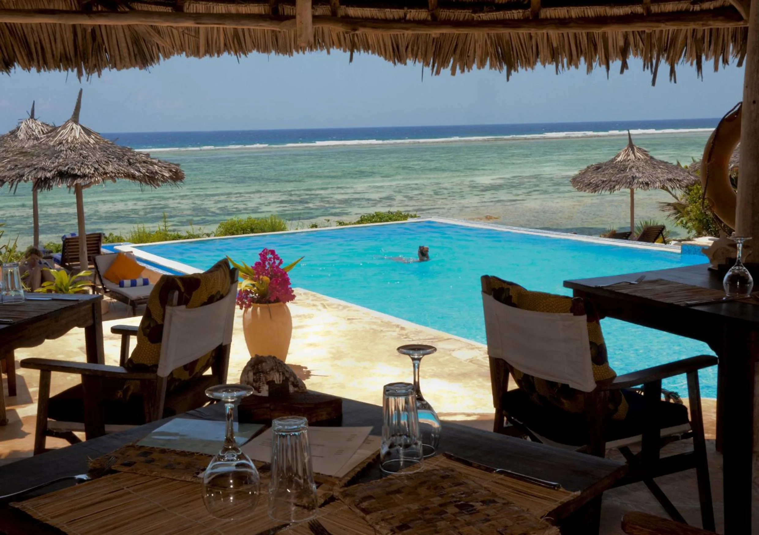 Pool view in Kasha Boutique Hotel