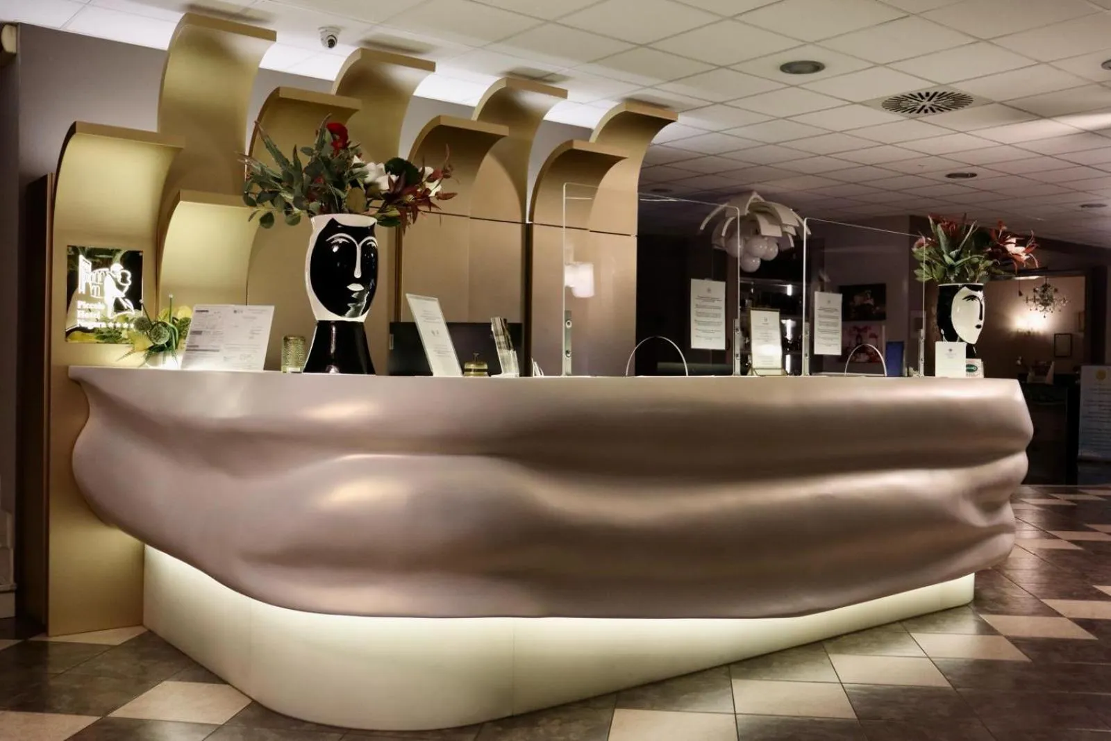 Lobby or reception in Piccolo Hotel Nogara