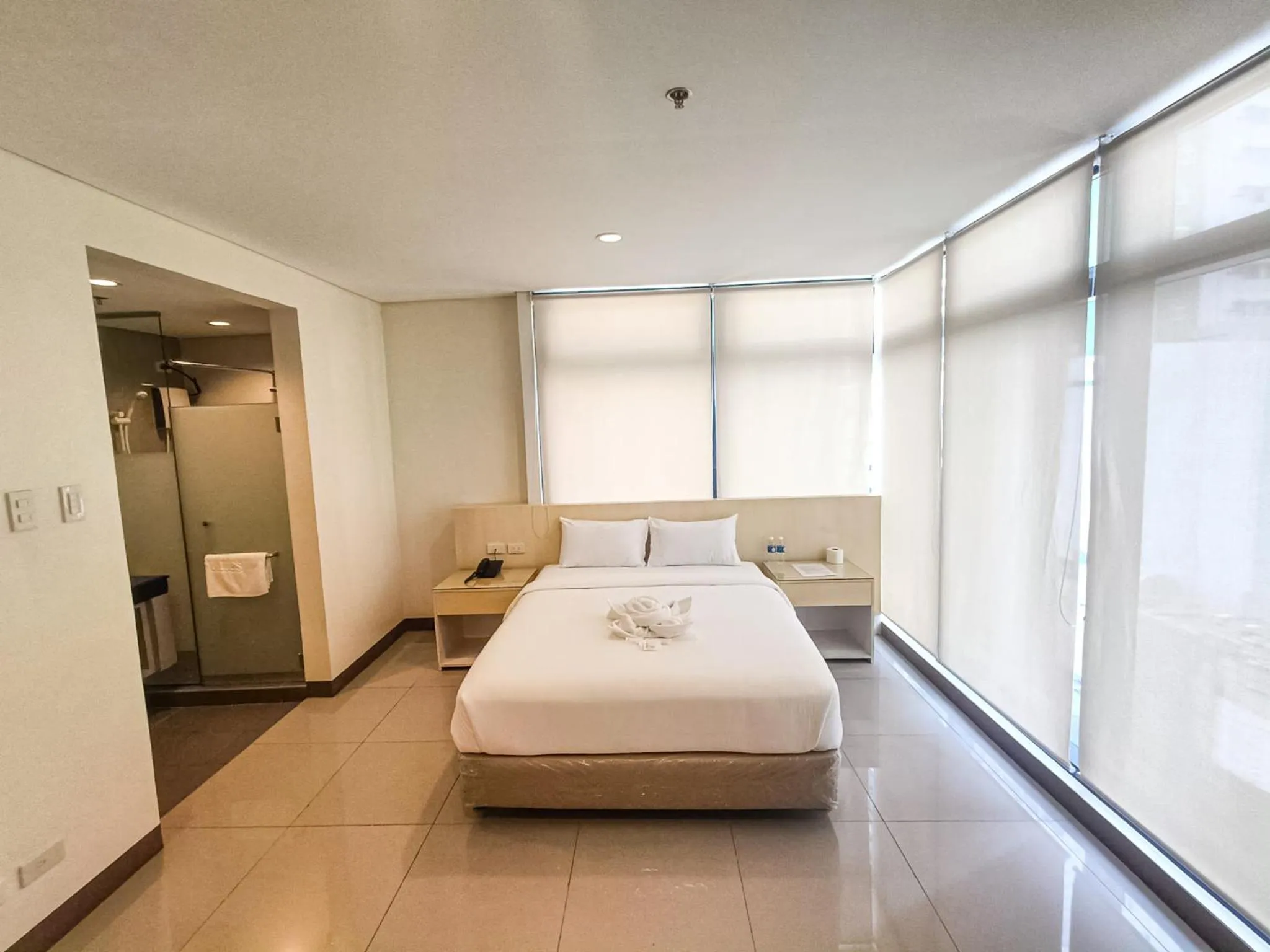 Bed in Kaizen Suites