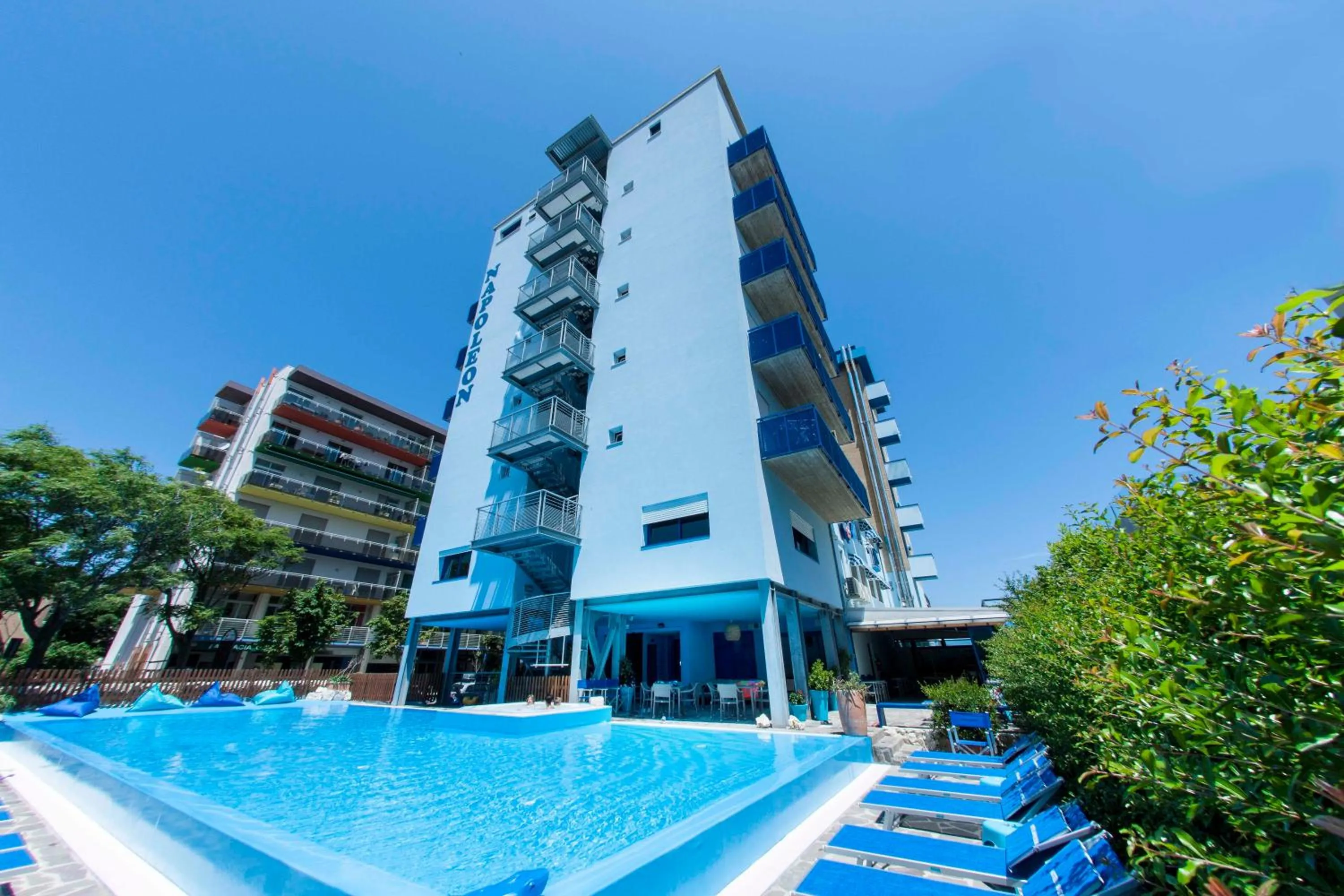 Facade/entrance in Hotel Napoleon