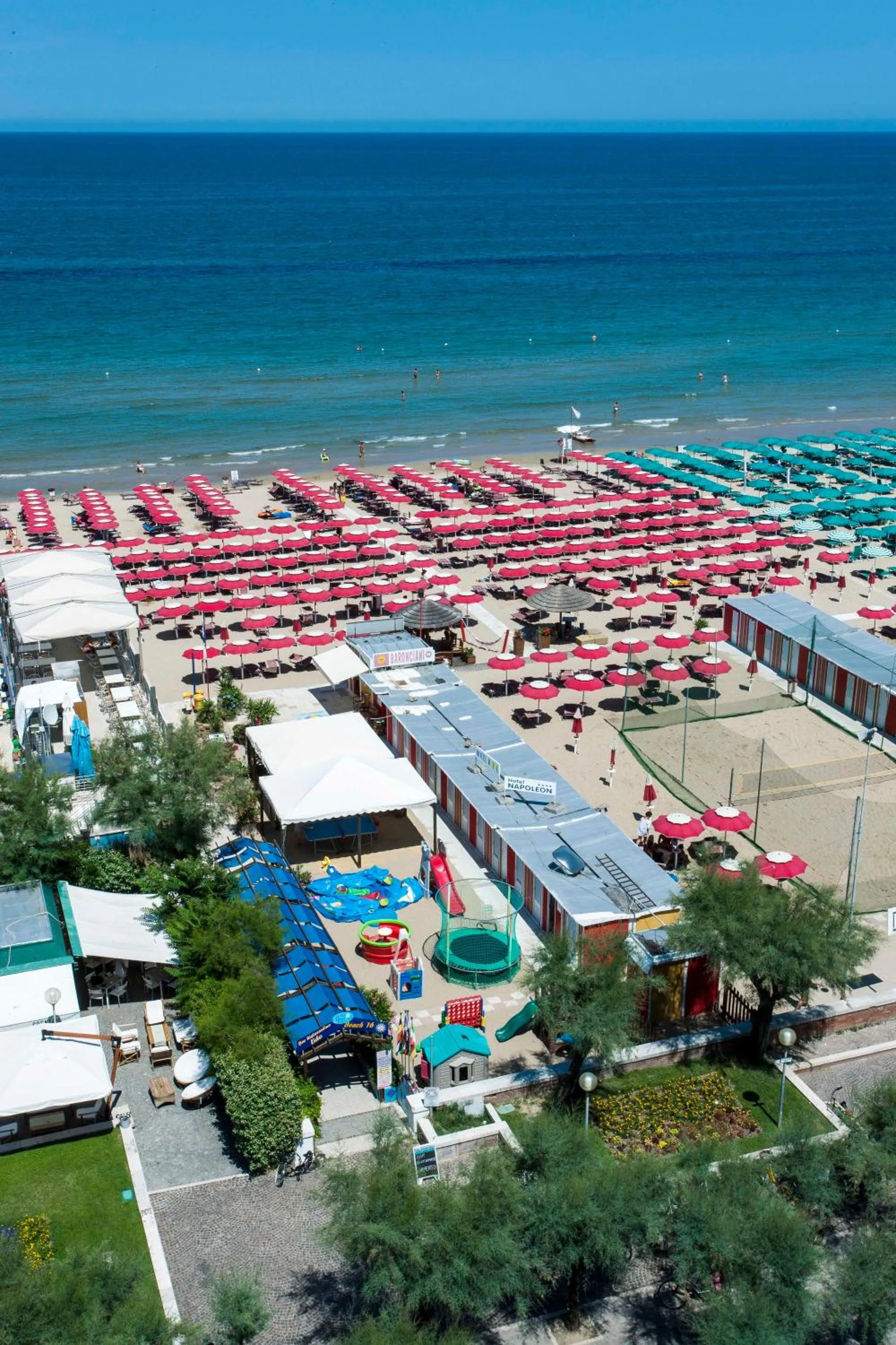 Beach in Hotel Napoleon