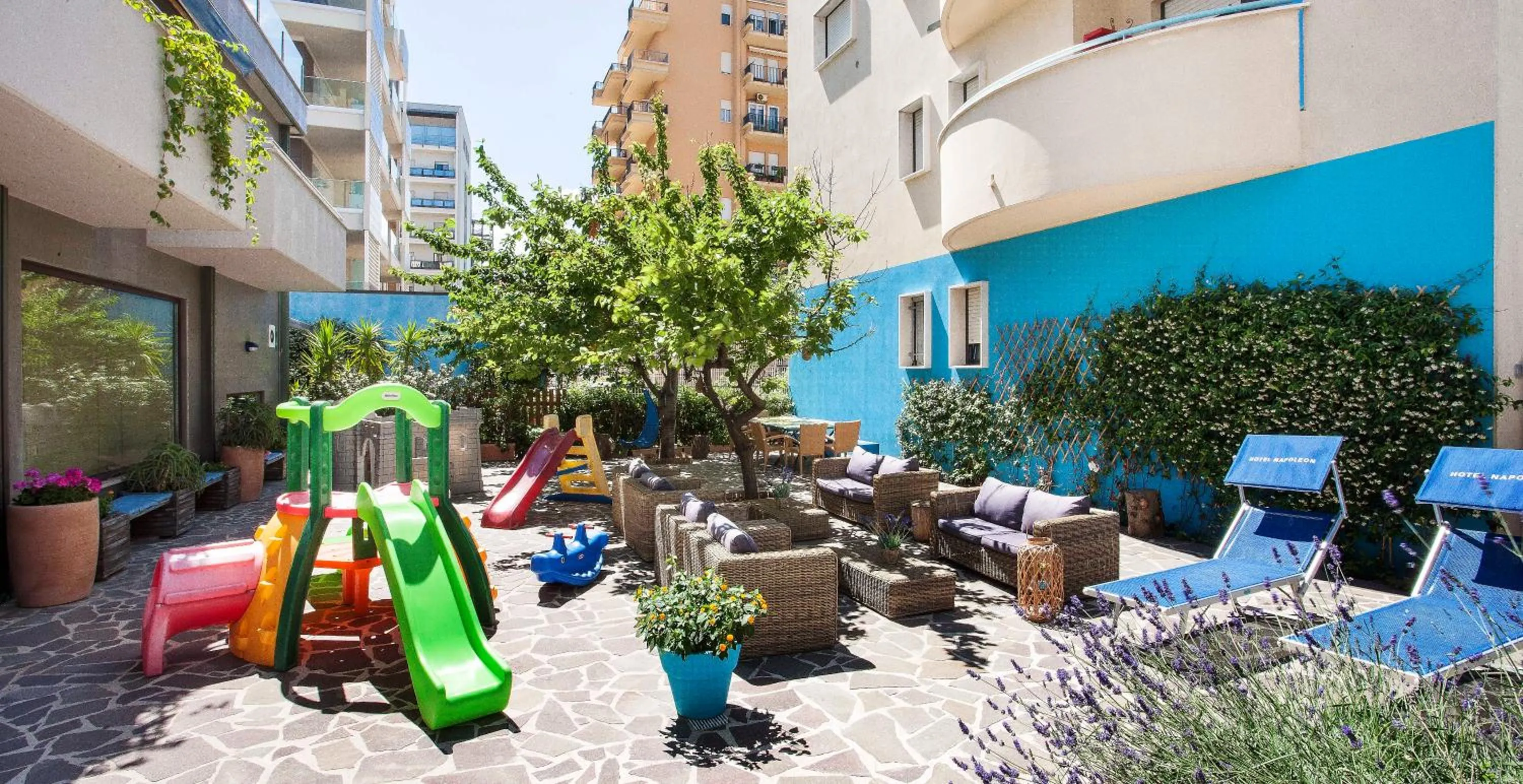 Children play ground in Hotel Napoleon