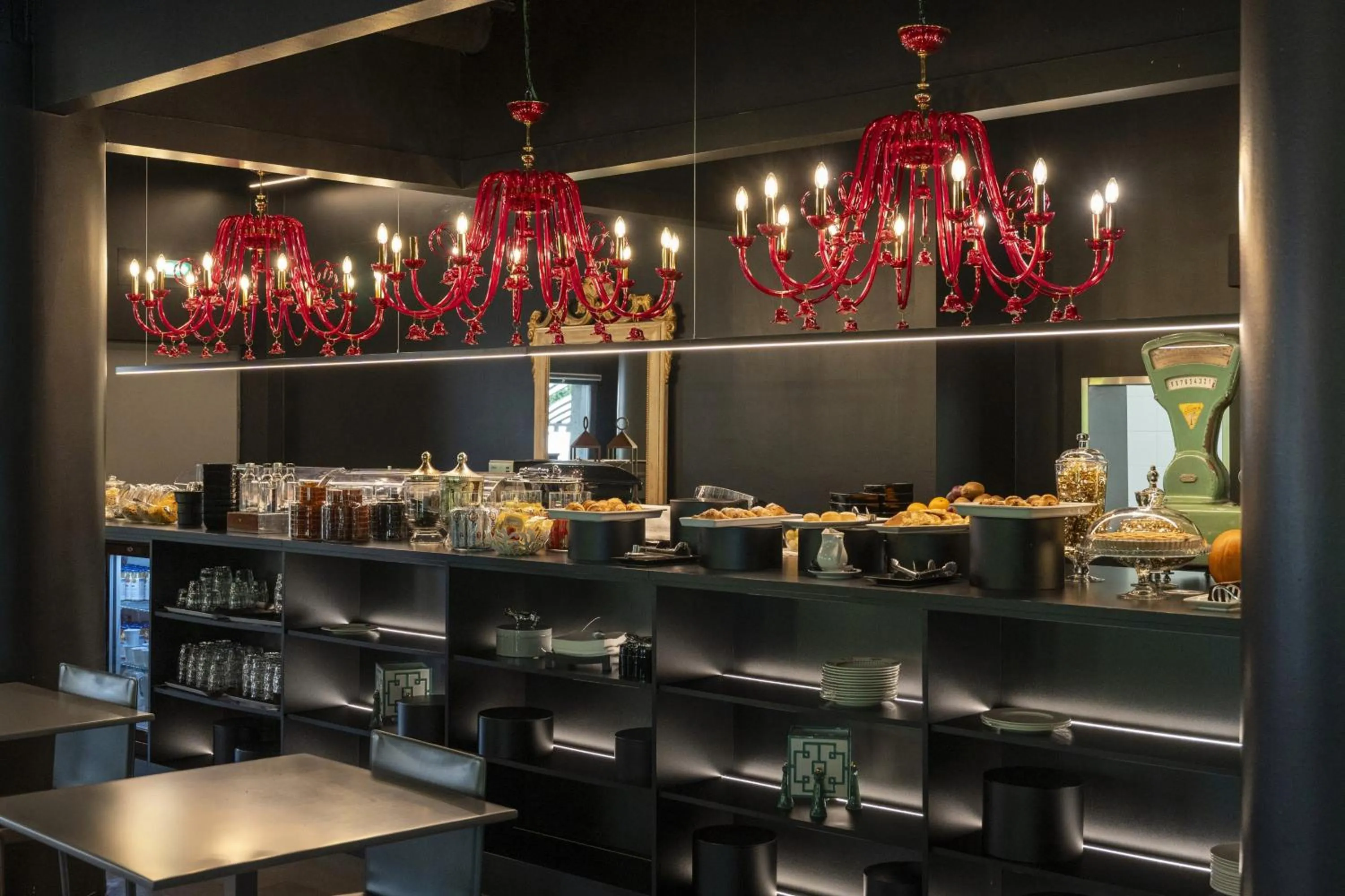 Buffet breakfast in The Aries Hotel