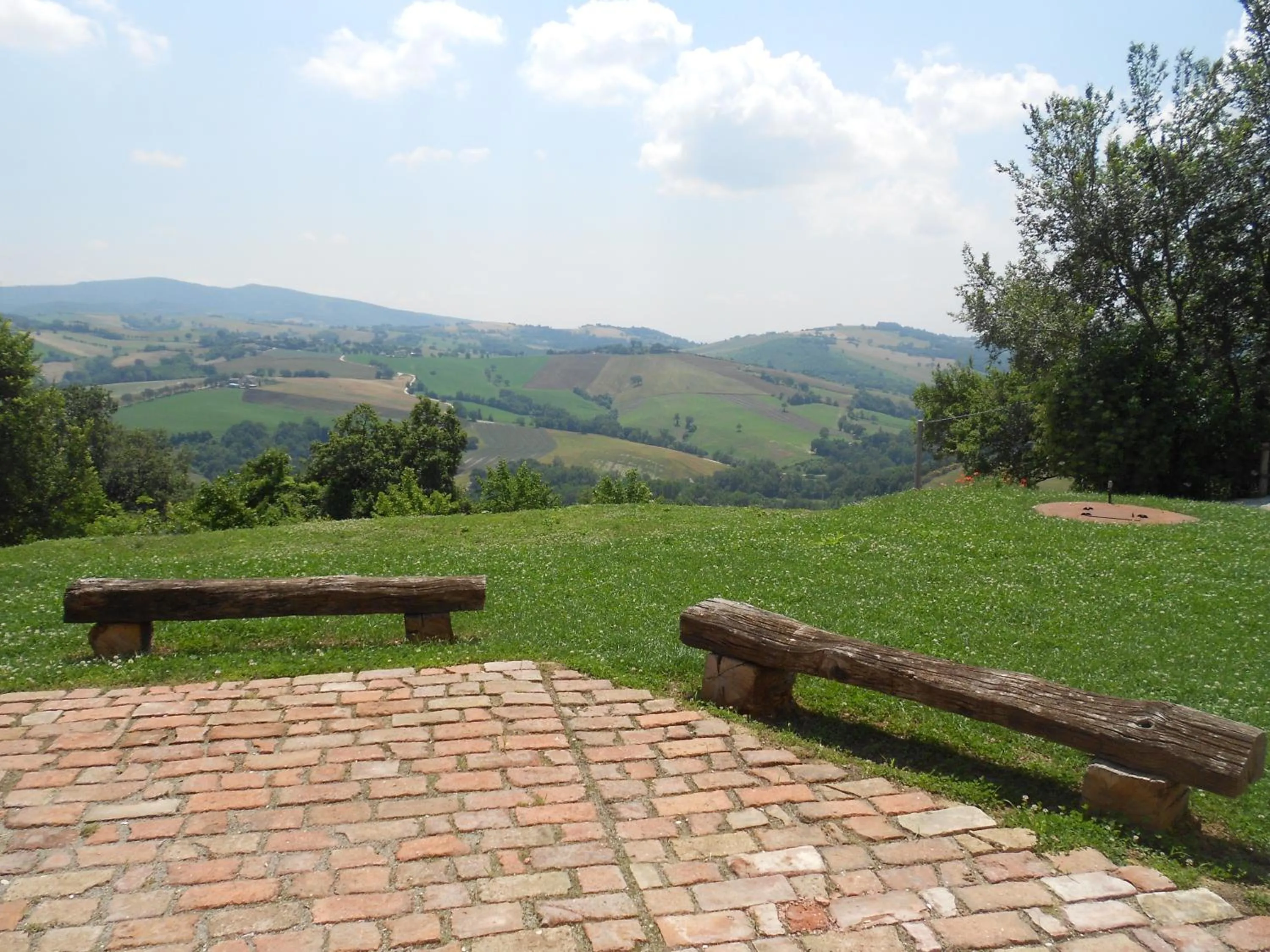Garden view in L'Isola Che Non C'era