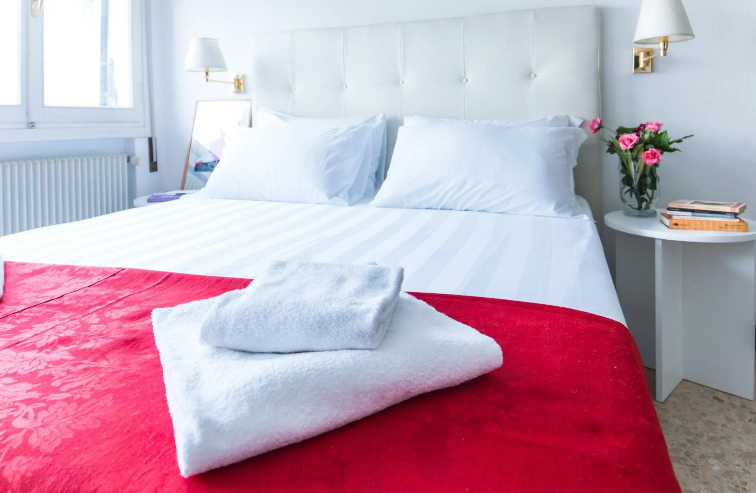 Bed in Hotel Villa Orio & Beatrice