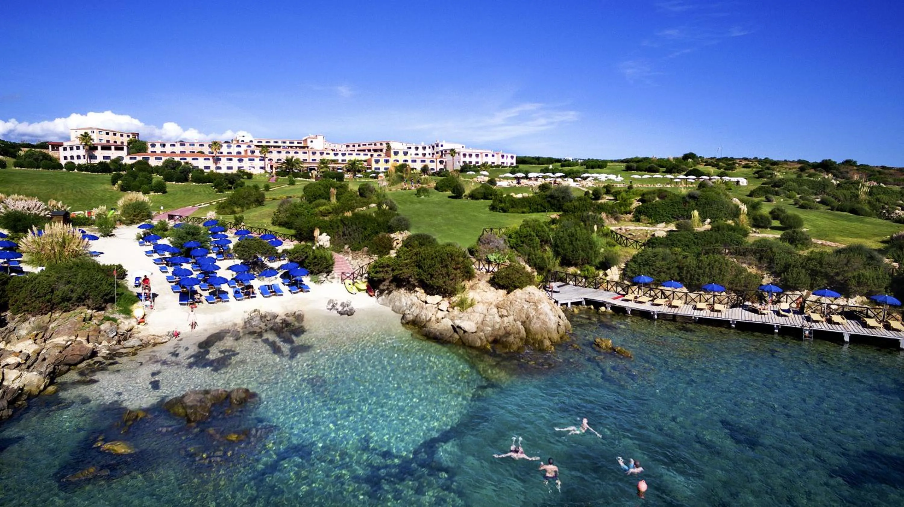 Day in COLONNA RESORT, a Colonna Luxury Beach Hotel, Porto Cervo