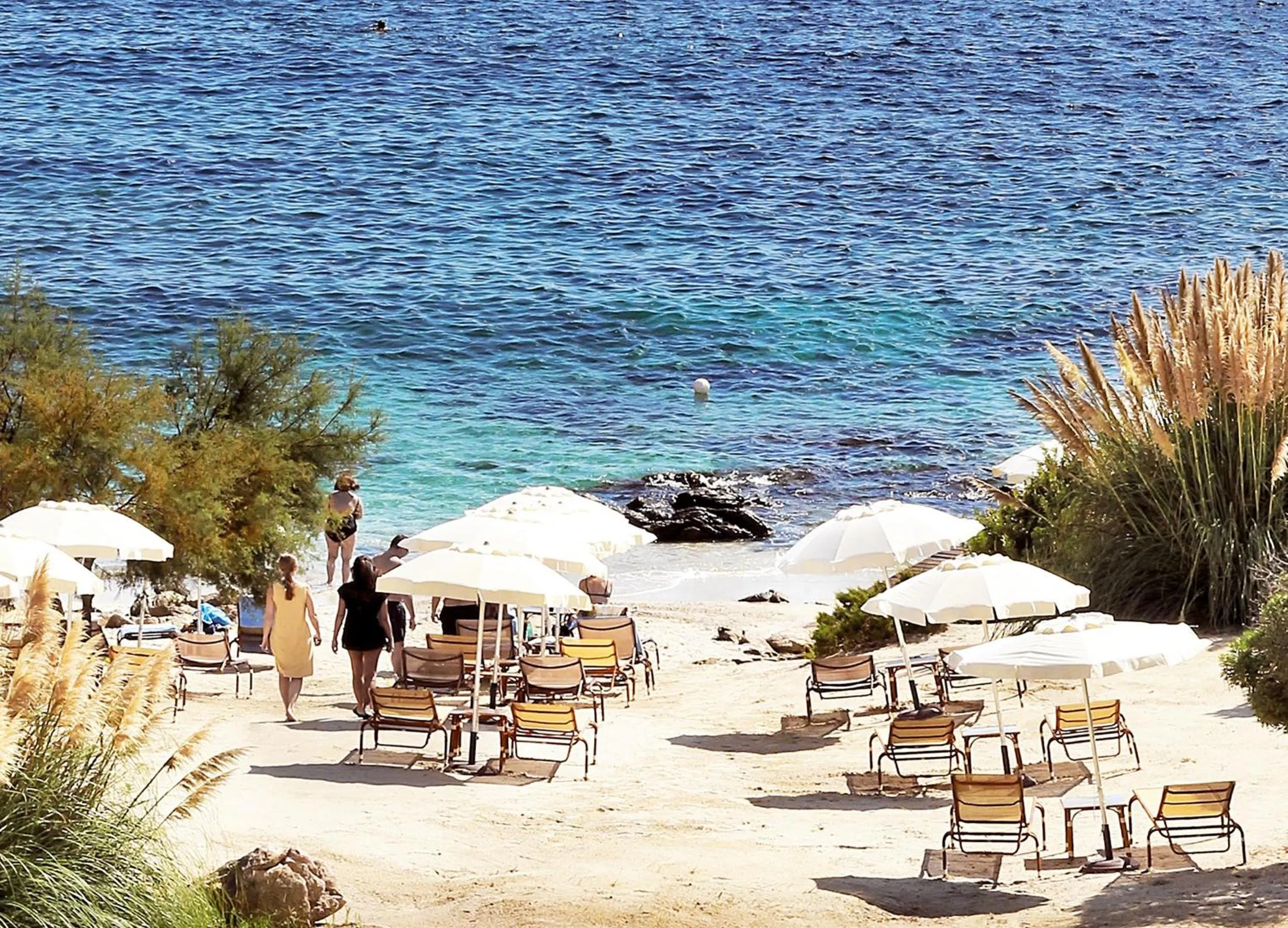 Beach in COLONNA RESORT, a Colonna Luxury Beach Hotel, Porto Cervo