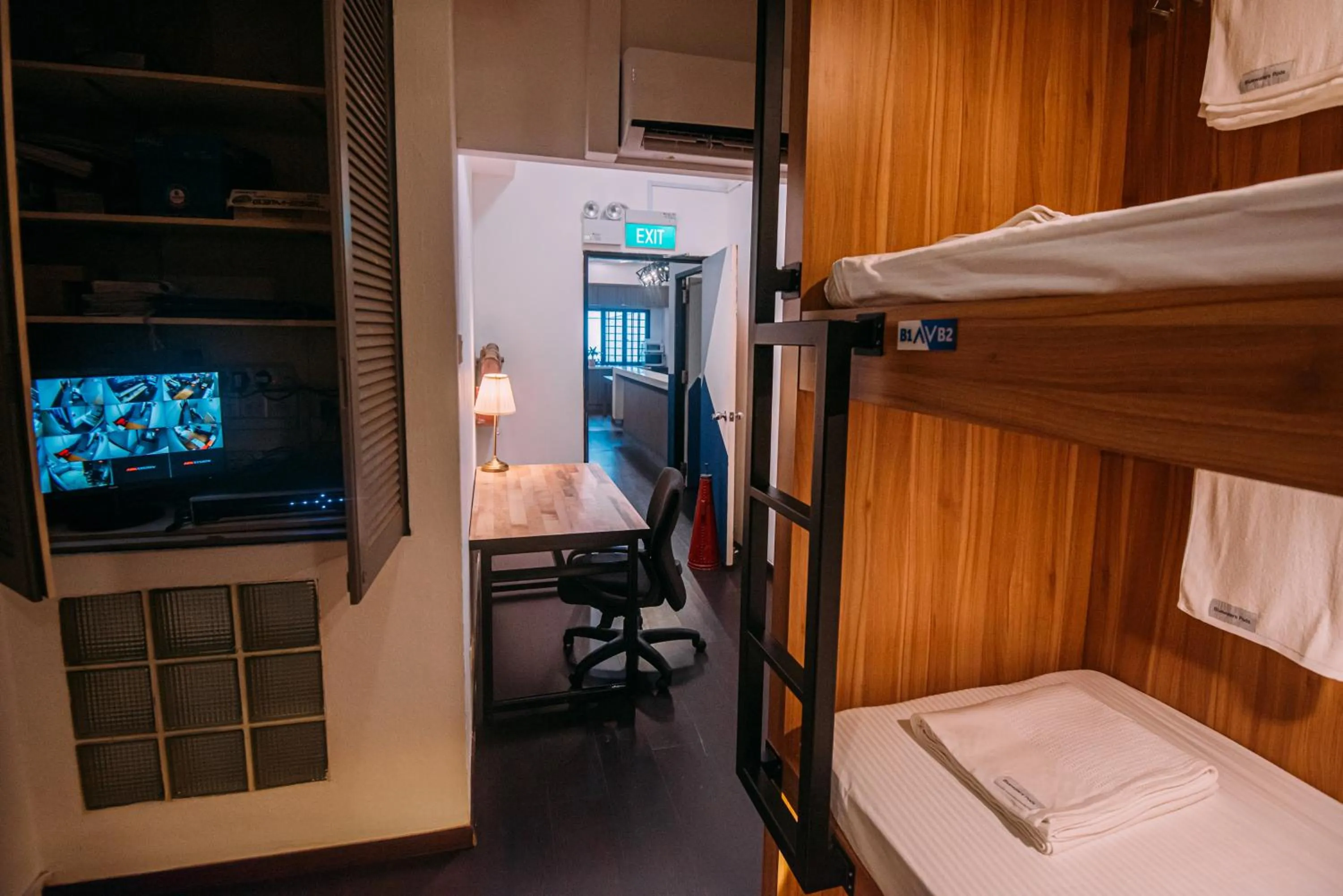 Bed in Bluewaters Pods 38 Hongkong St