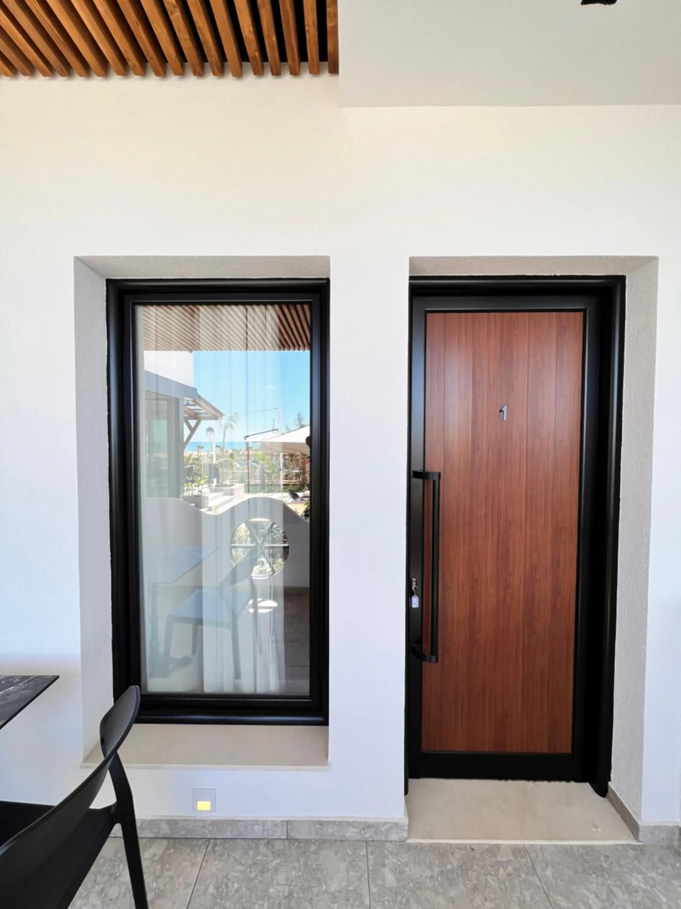 Balcony/Terrace in Happy Stay