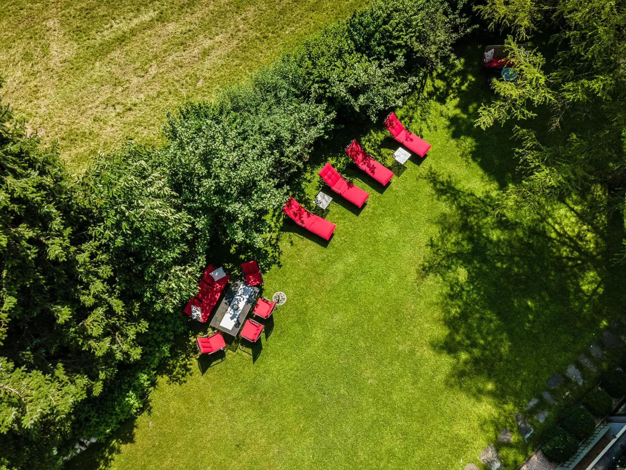 Garden view in Aparthotel Landhaus St. Joseph (Indoor Pool)
