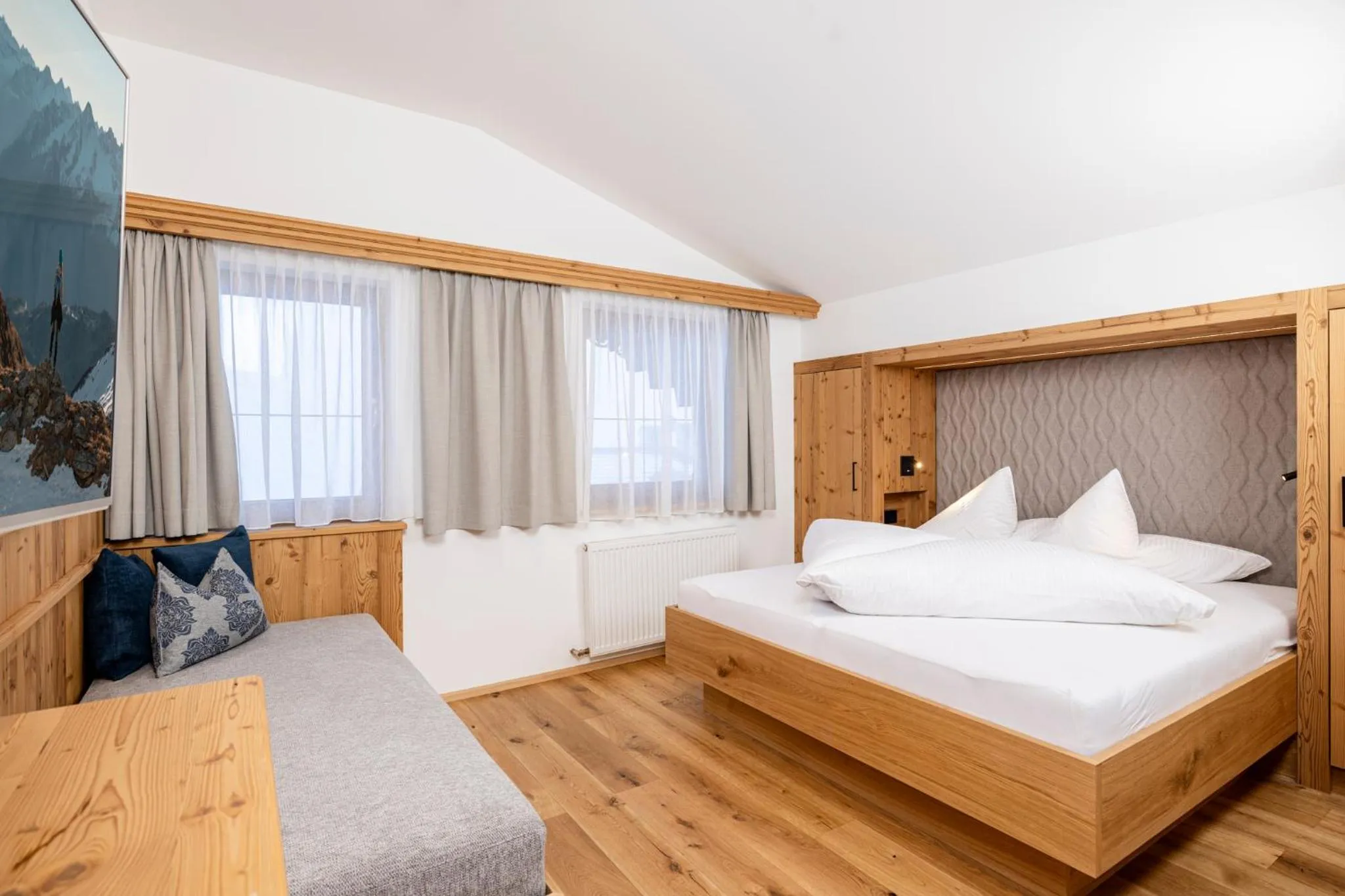 Bedroom, Bed in Aparthotel Landhaus St. Joseph (Indoor Pool)