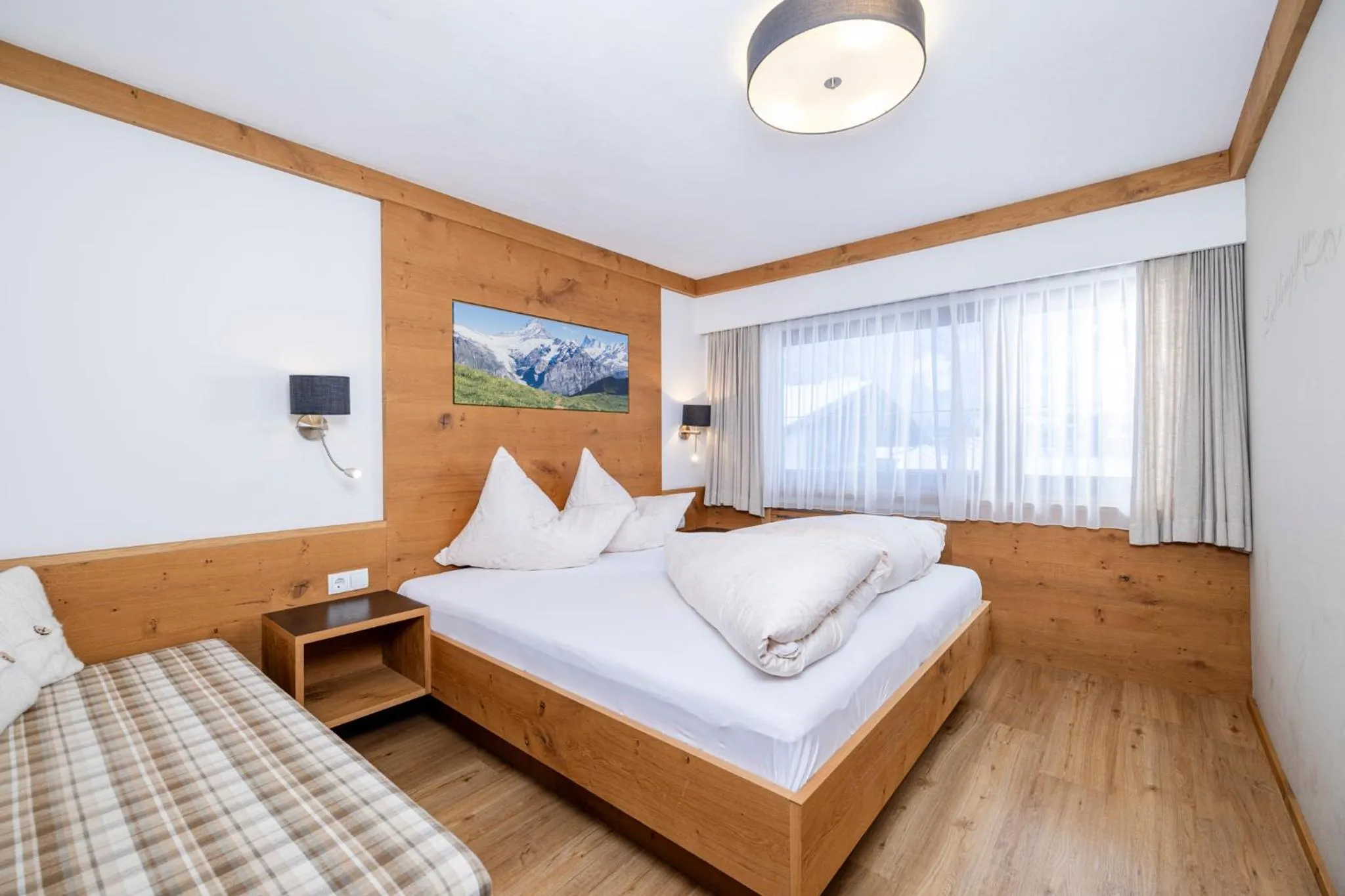 Bedroom, Bed in Aparthotel Landhaus St. Joseph (Indoor Pool)