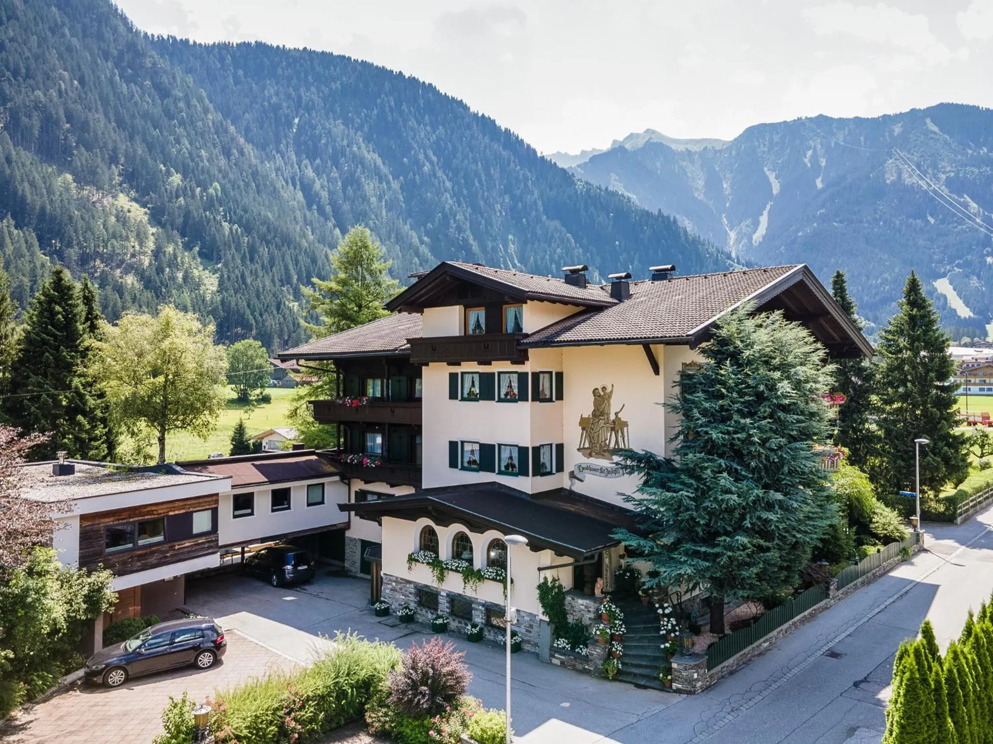 Property building in Aparthotel Landhaus St. Joseph (Indoor Pool)