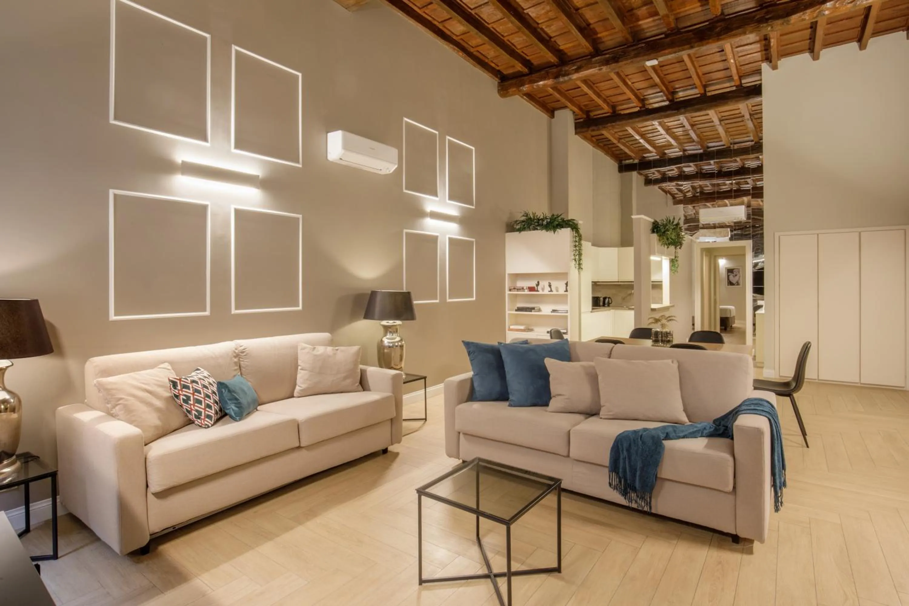 Living room in Condotti Boutique Hotel