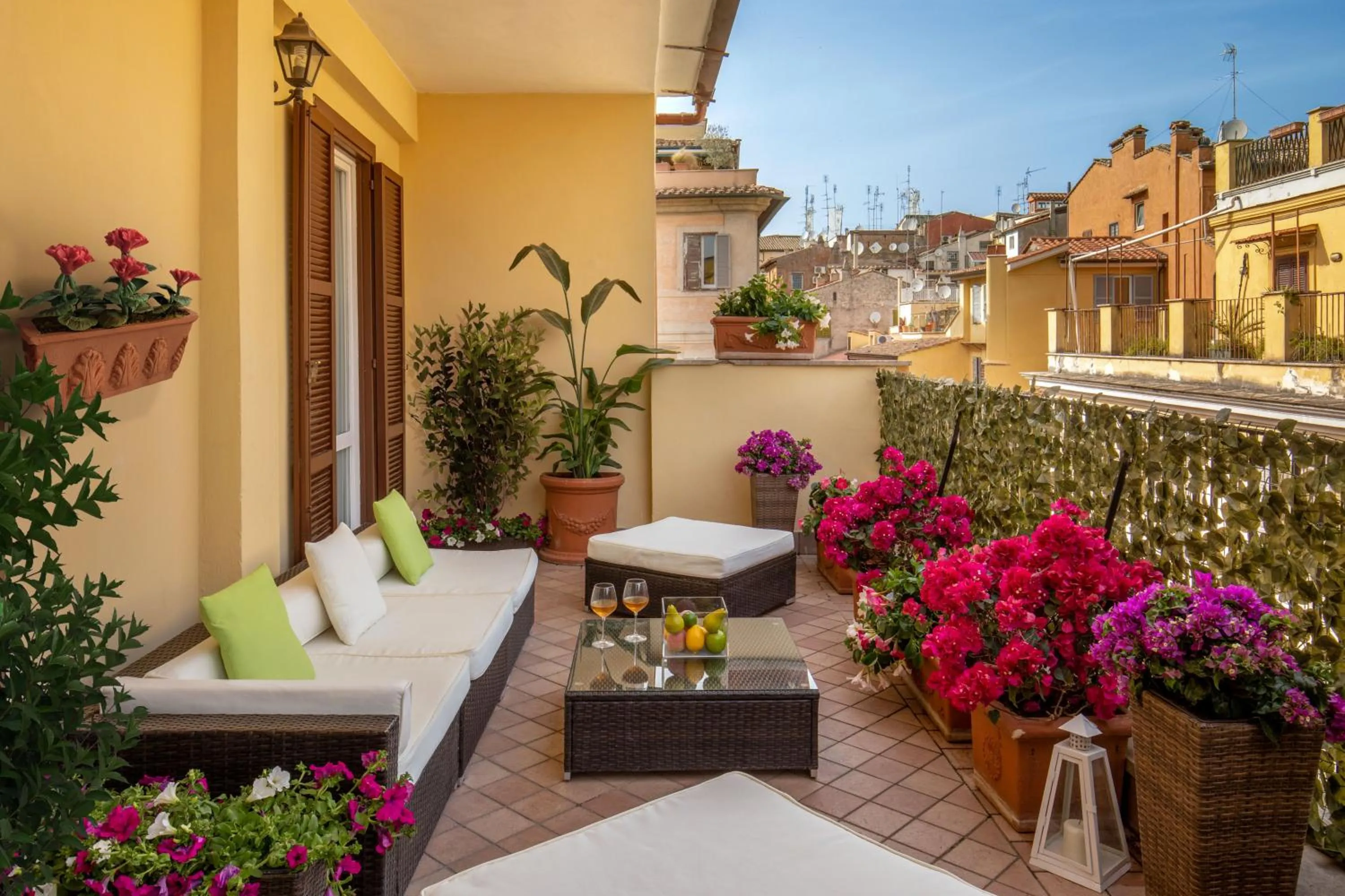Balcony/Terrace in Condotti Boutique Hotel