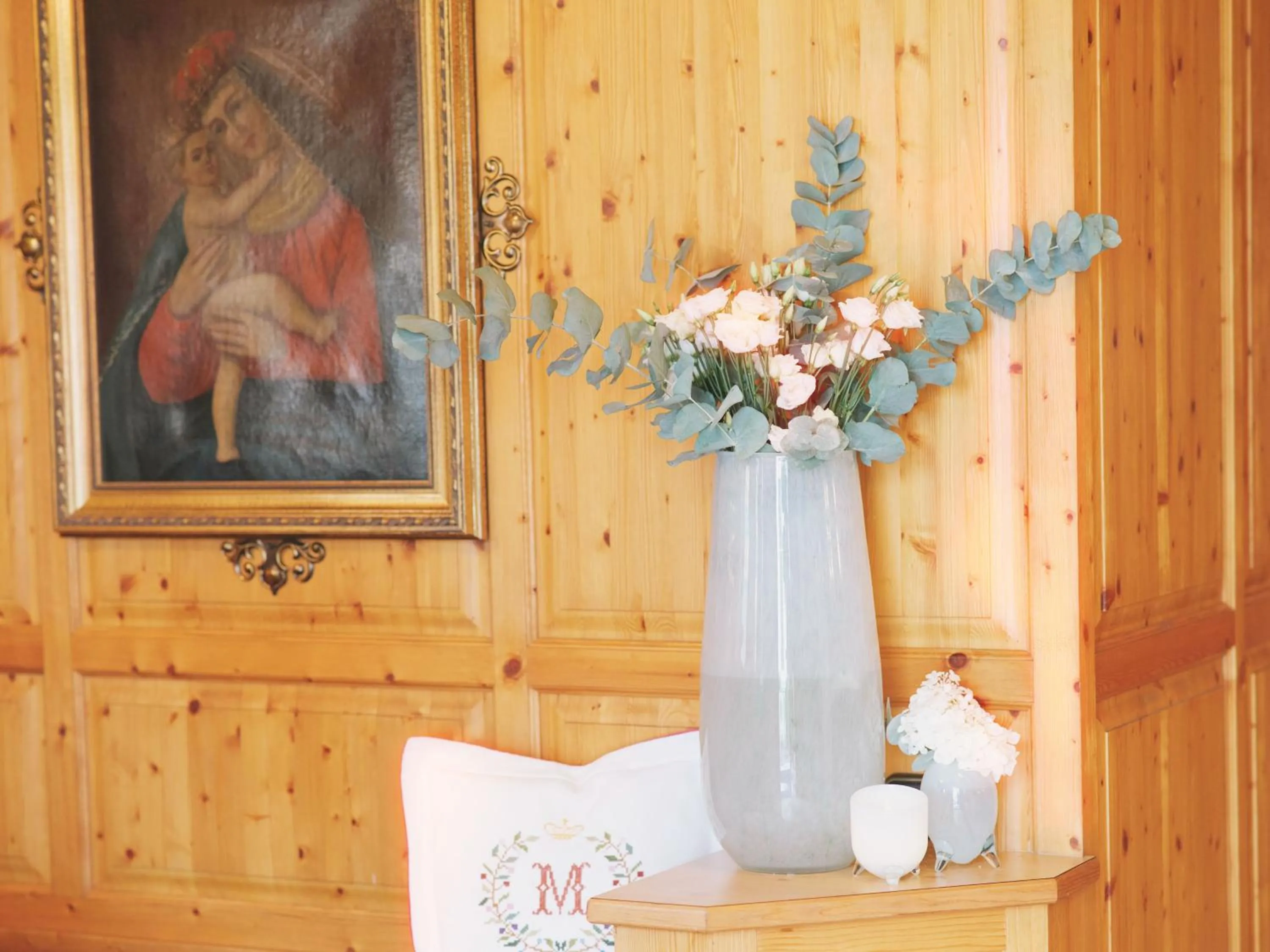 Decorative detail in Hotel Magdalena Mayrhofen