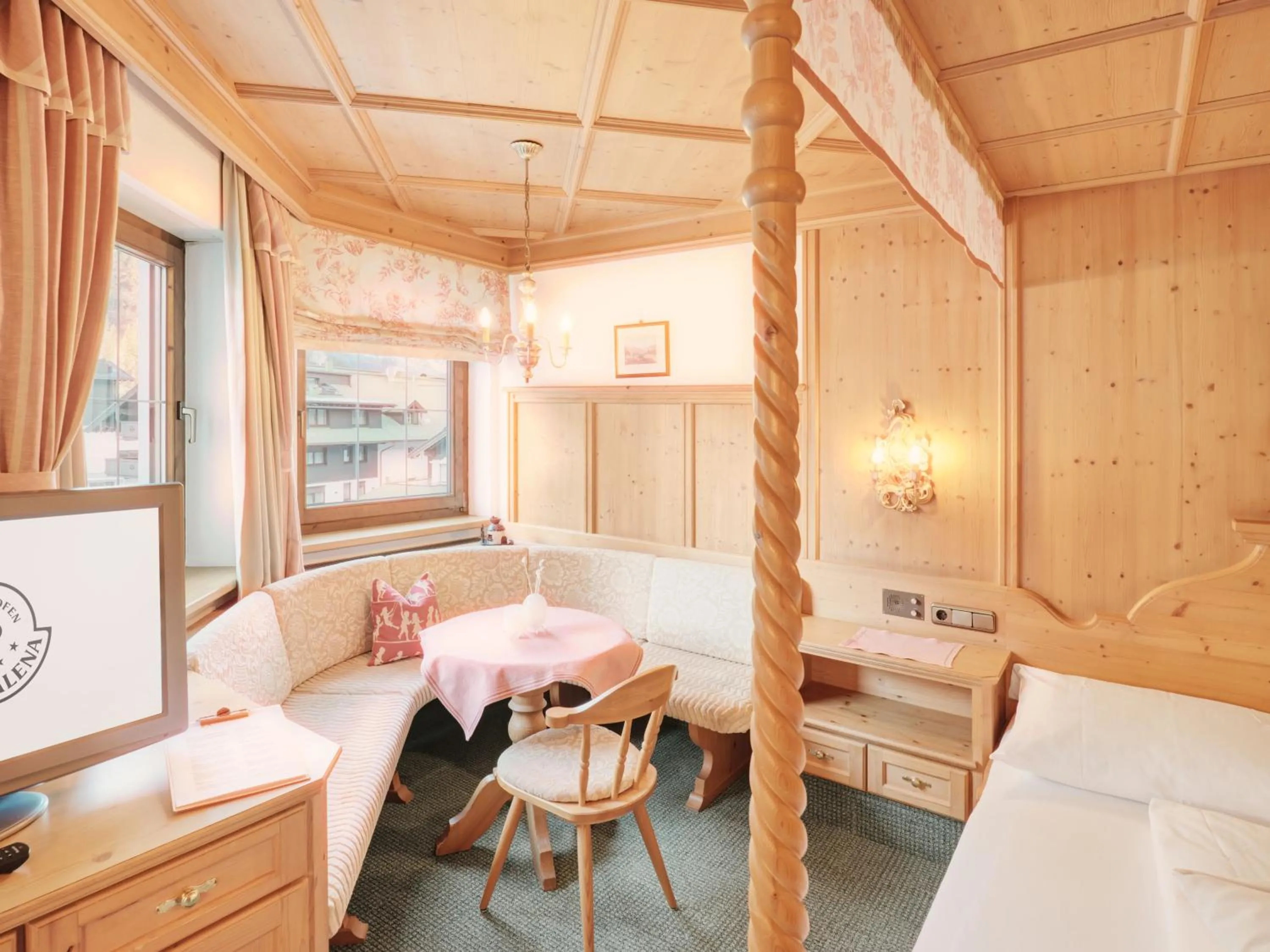 Bed in Hotel Magdalena Mayrhofen