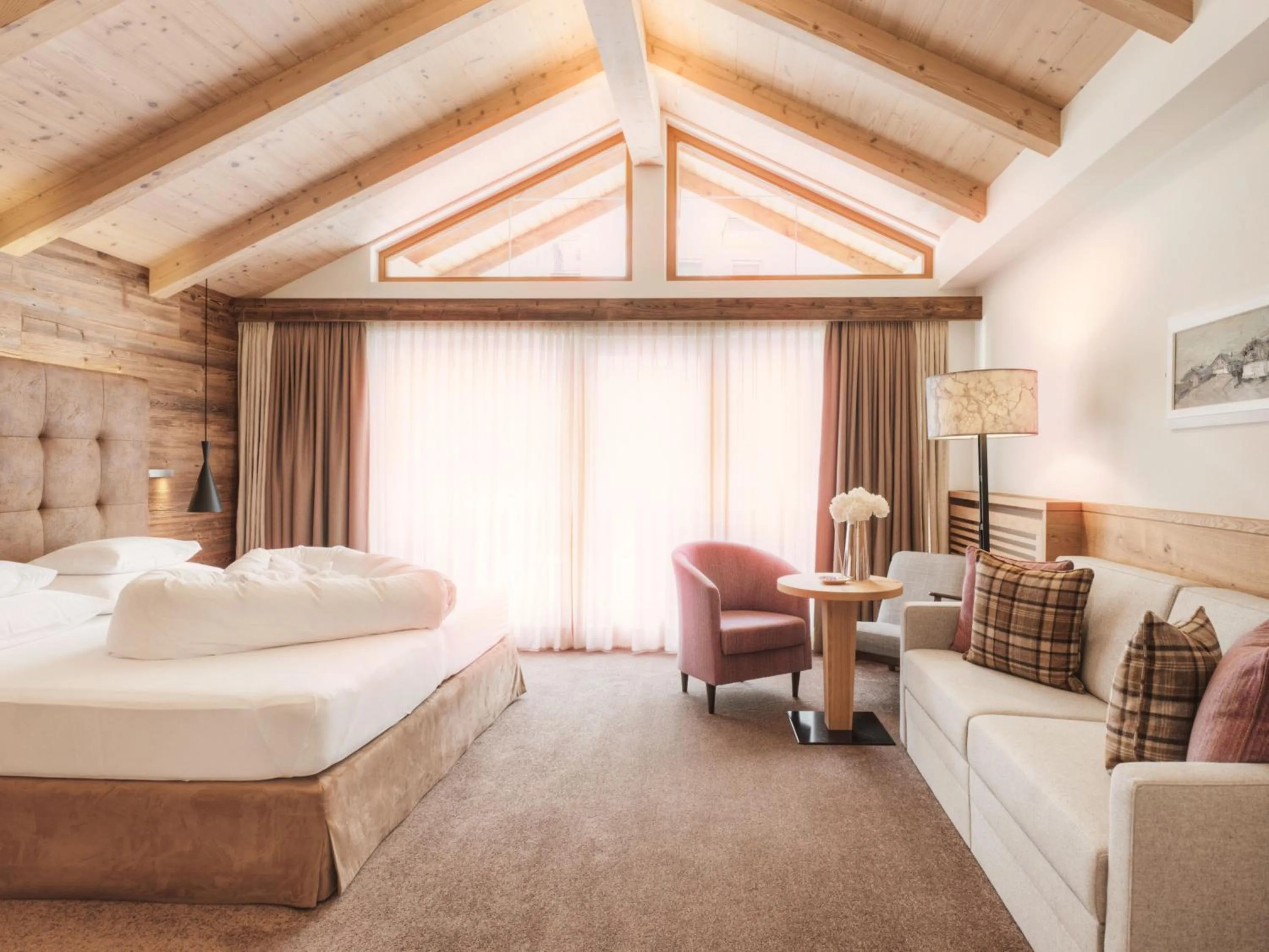 Bed in Hotel Magdalena Mayrhofen