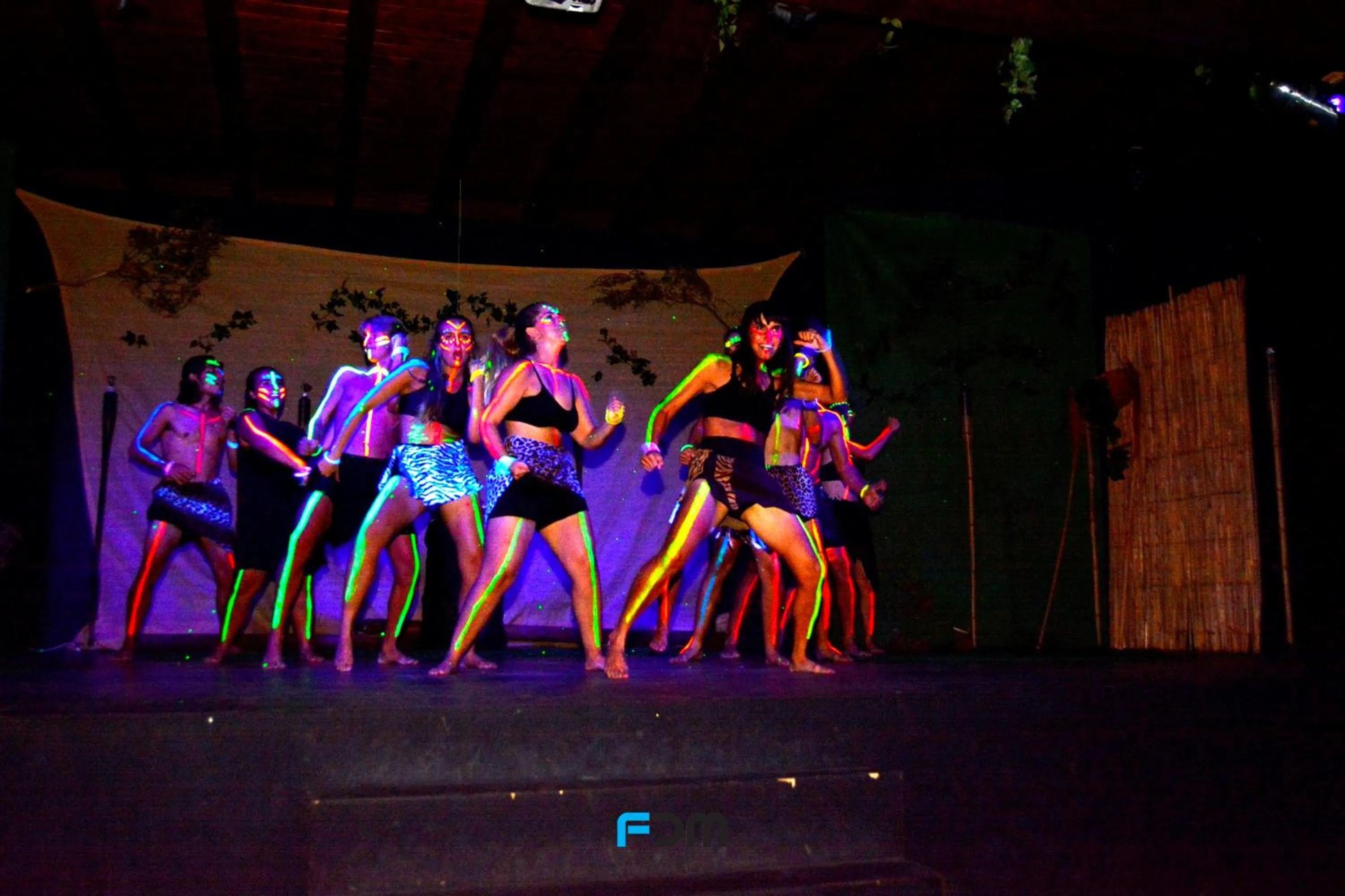 Evening entertainment in Canado Family Hotel