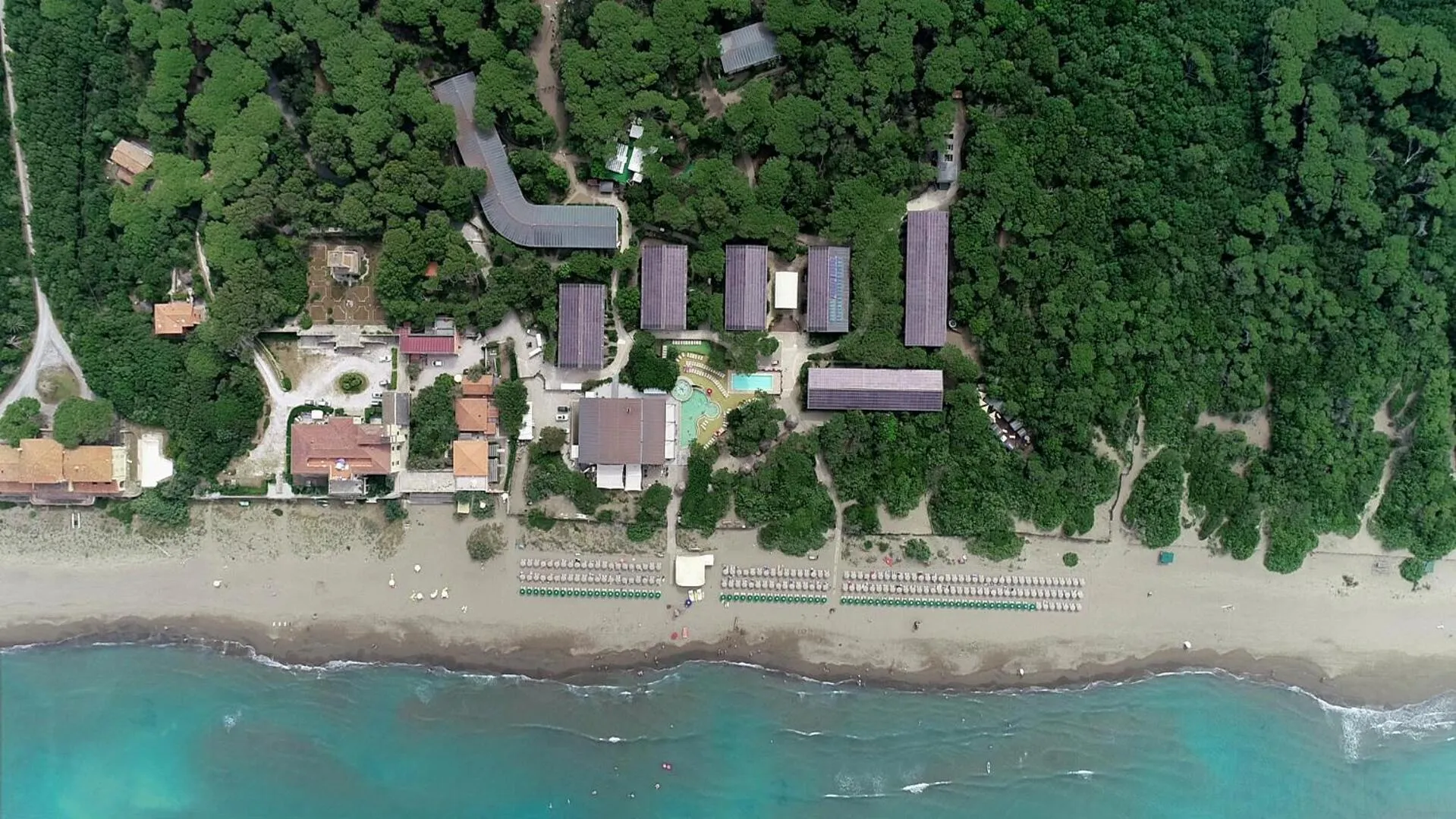 Bird's eye view in Canado Family Hotel