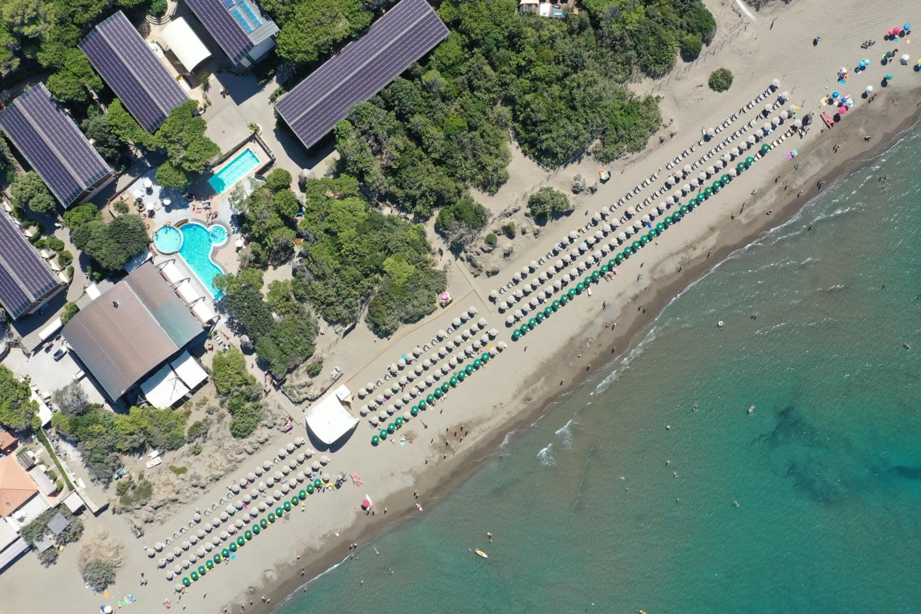 Bird's eye view in Canado Family Hotel