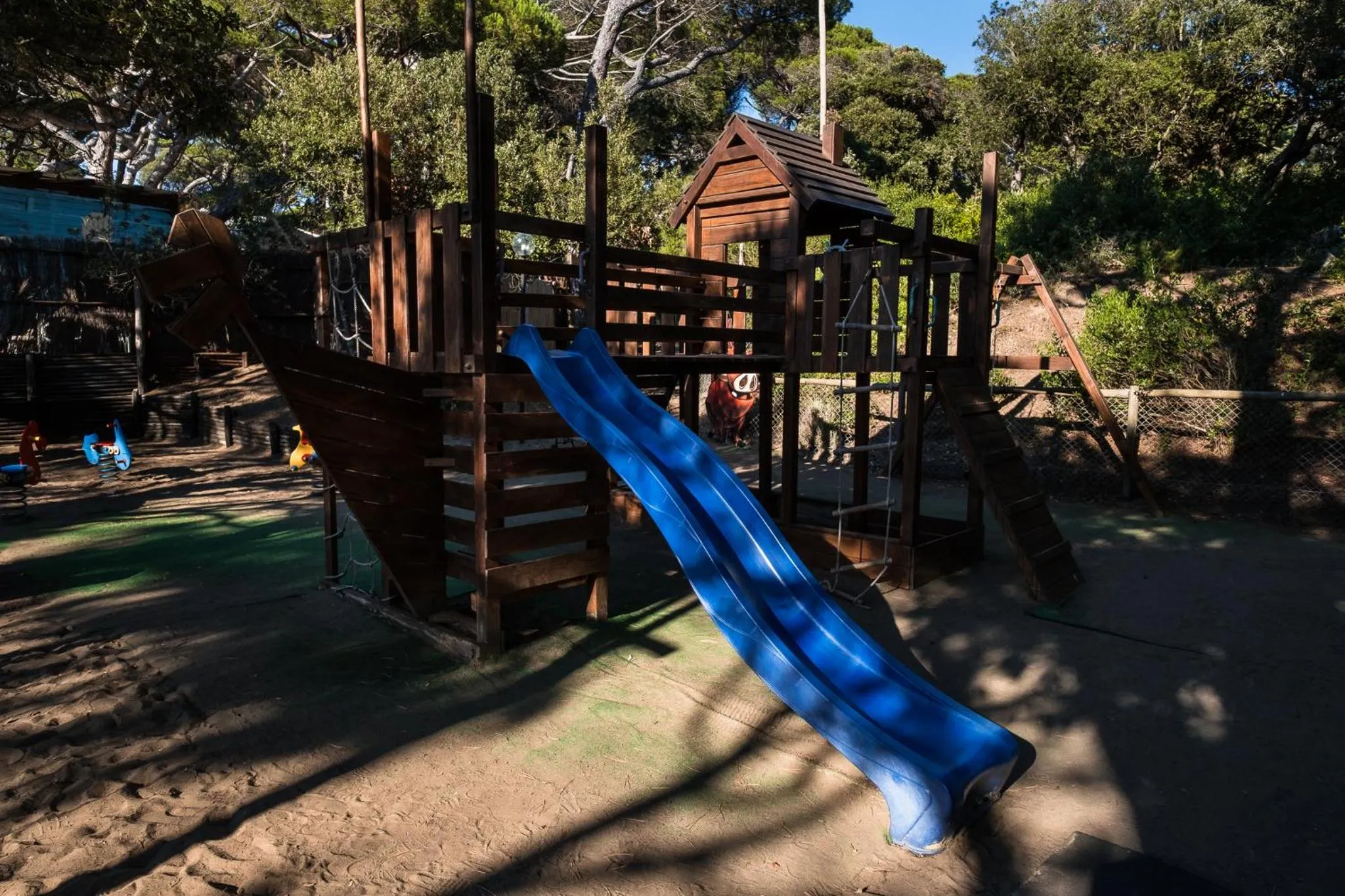 Children play ground in Canado Family Hotel
