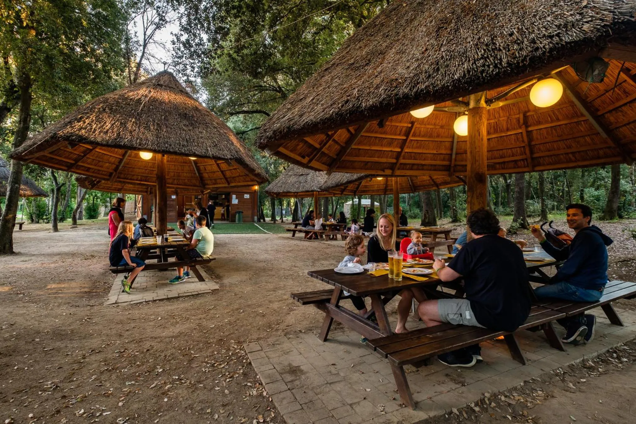 Dinner in Canado Family Hotel