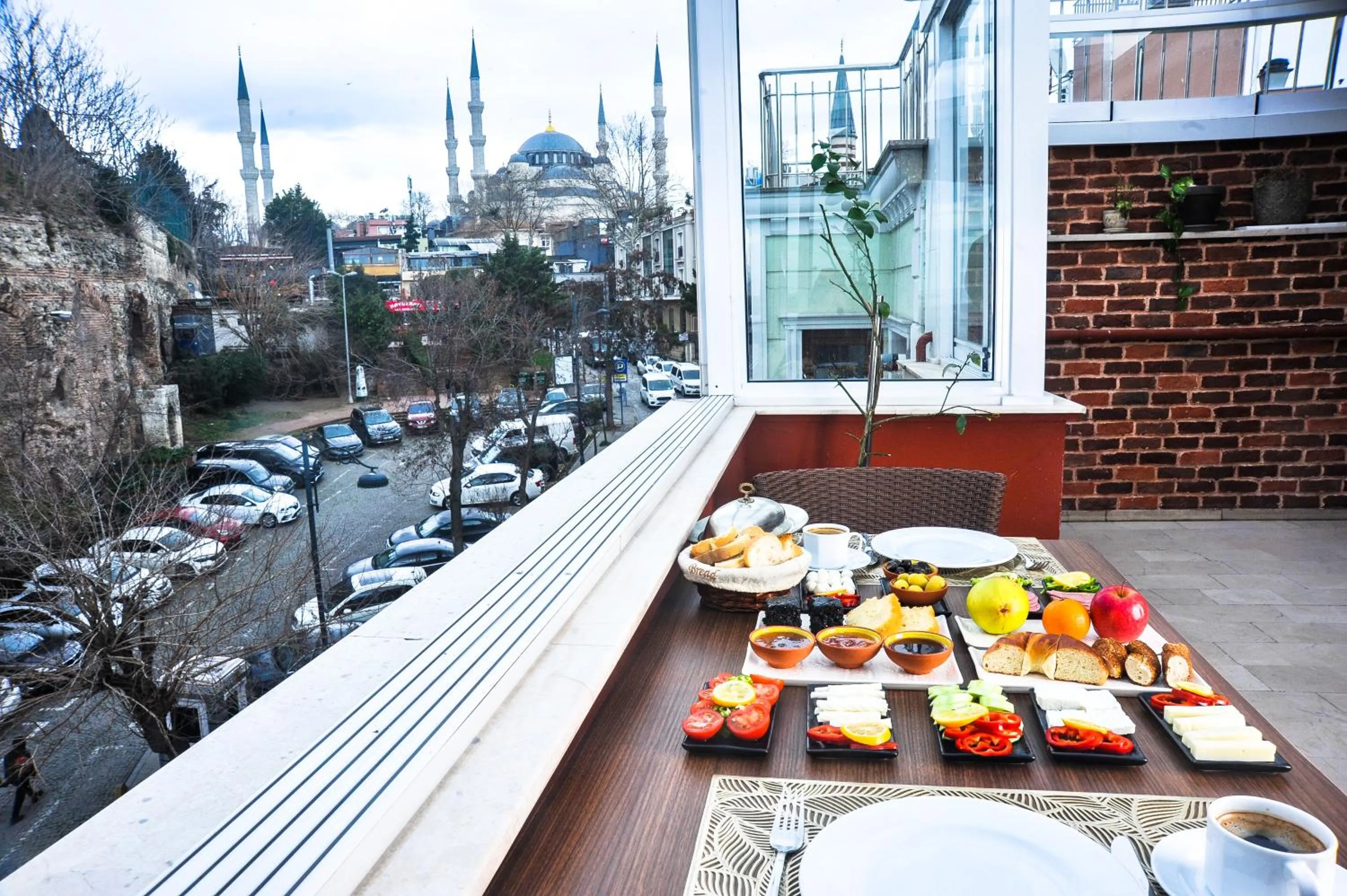 Balcony/Terrace in Hotel Erguvan - Special Category