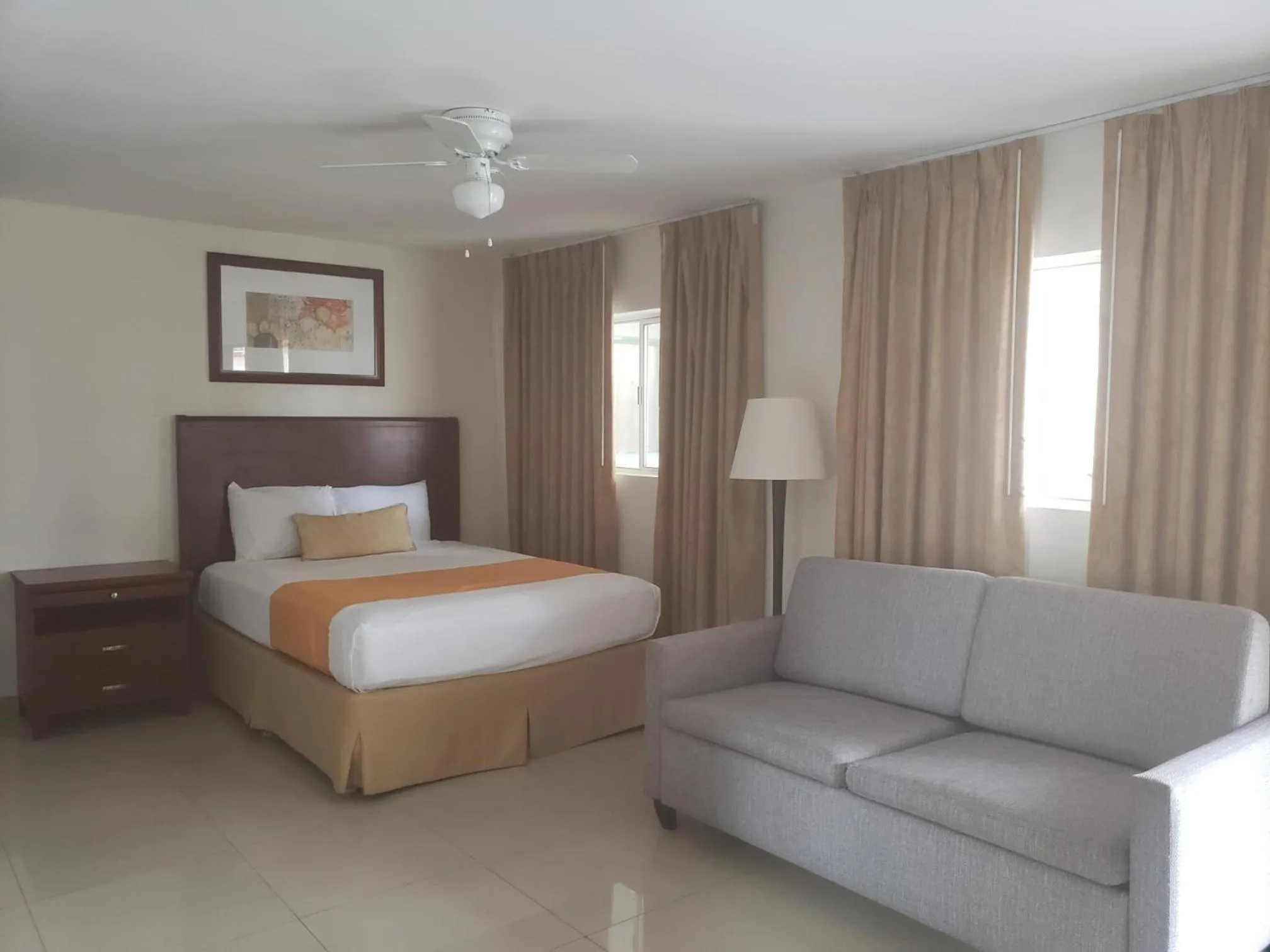 Bed in Hotel Presidente