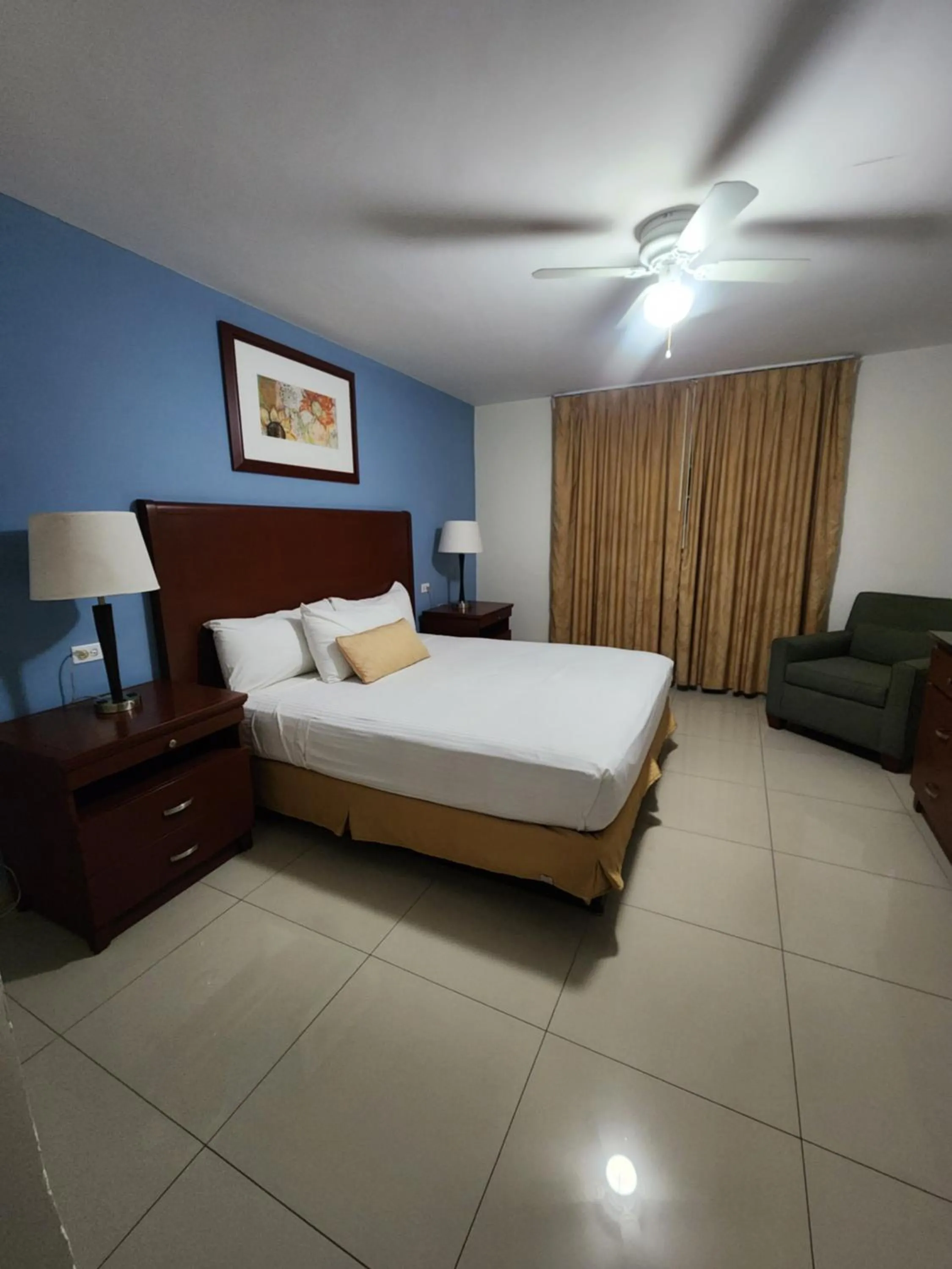Bed in Hotel Presidente