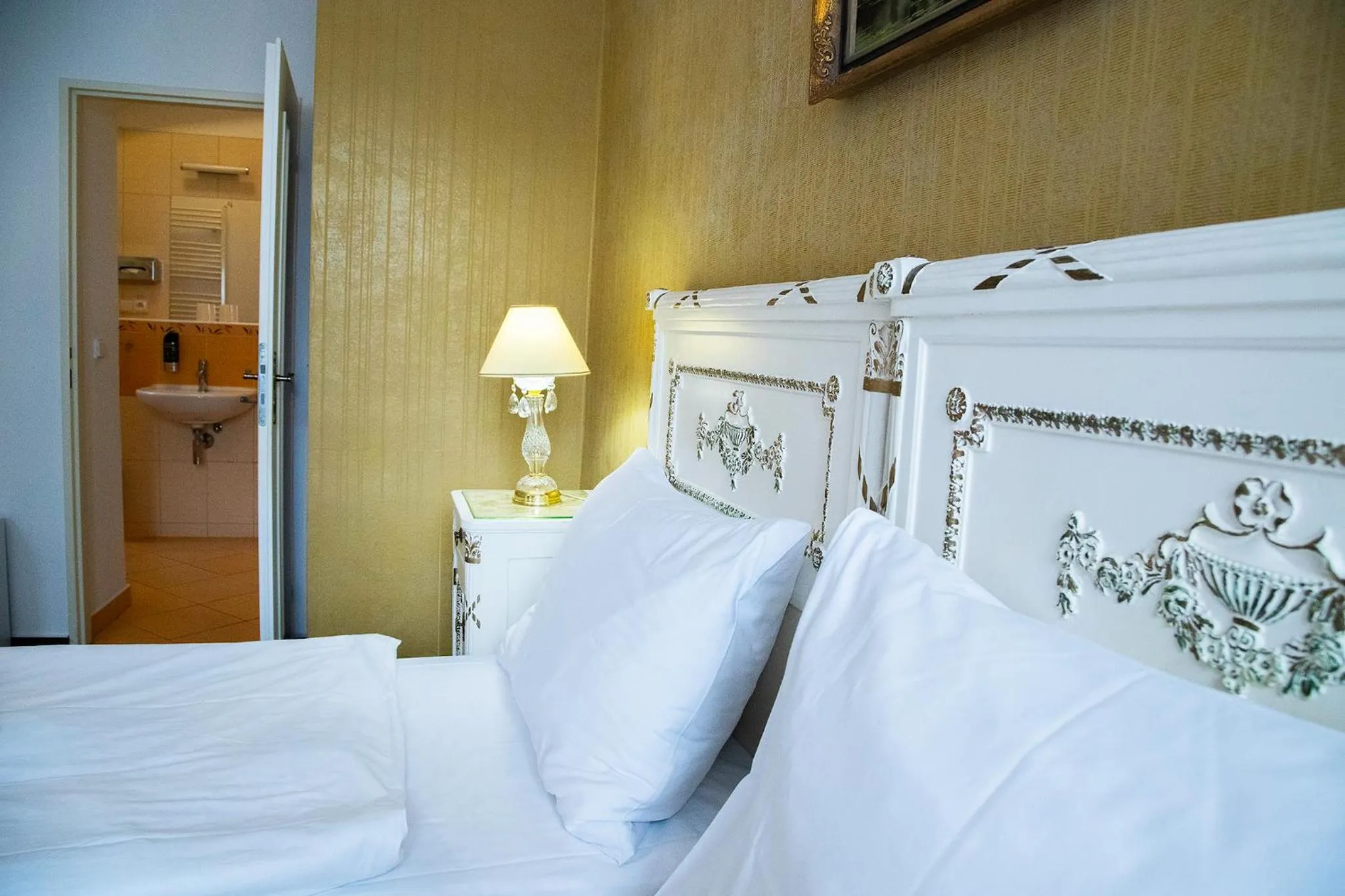 Bed in Old Prague House