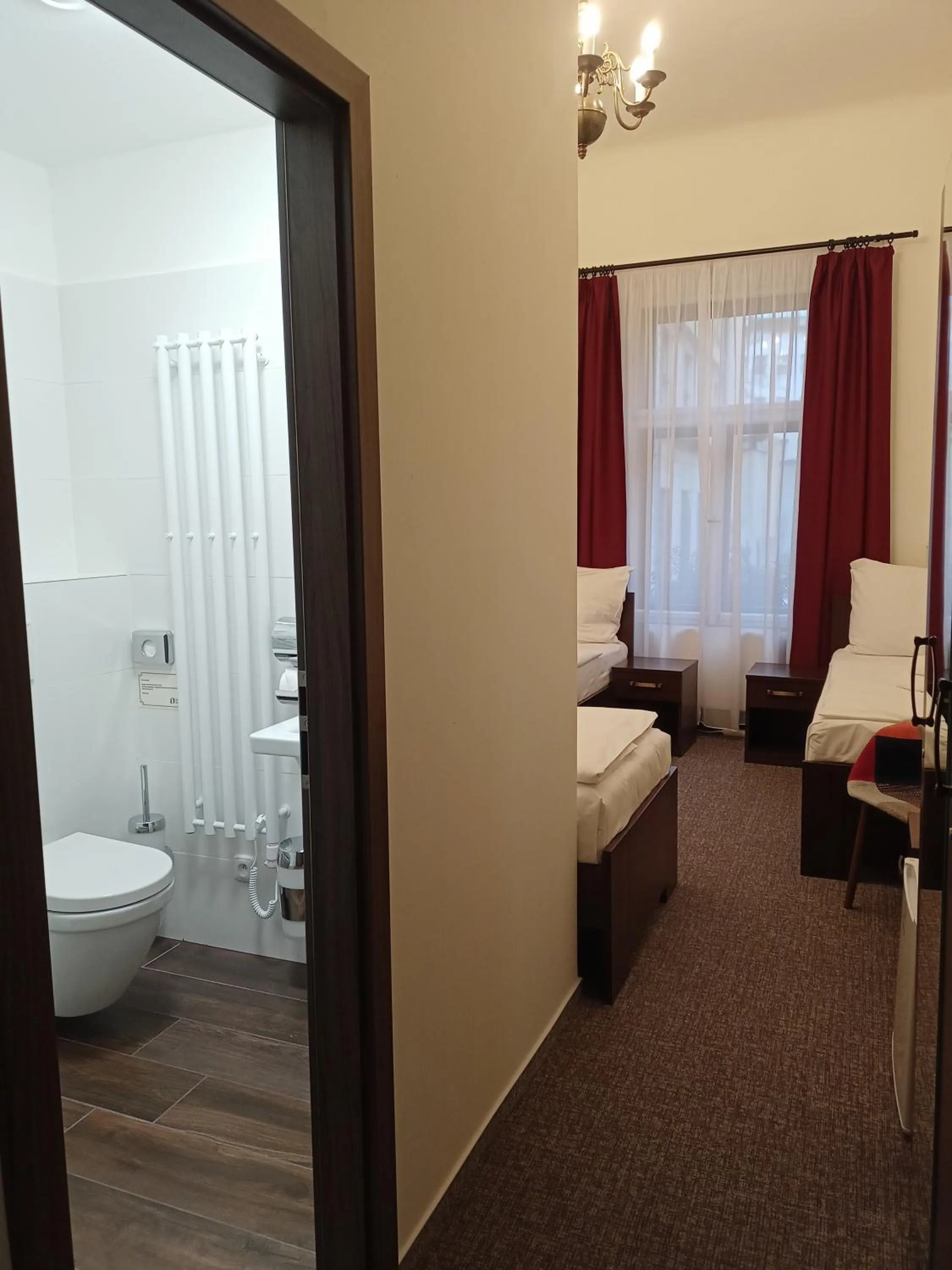 Bed in Old Prague House