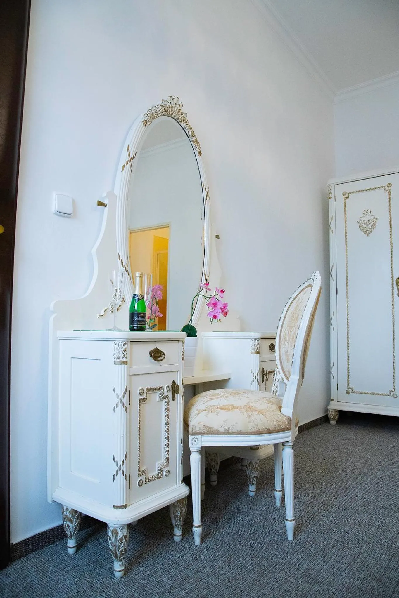 Seating area in Old Prague House