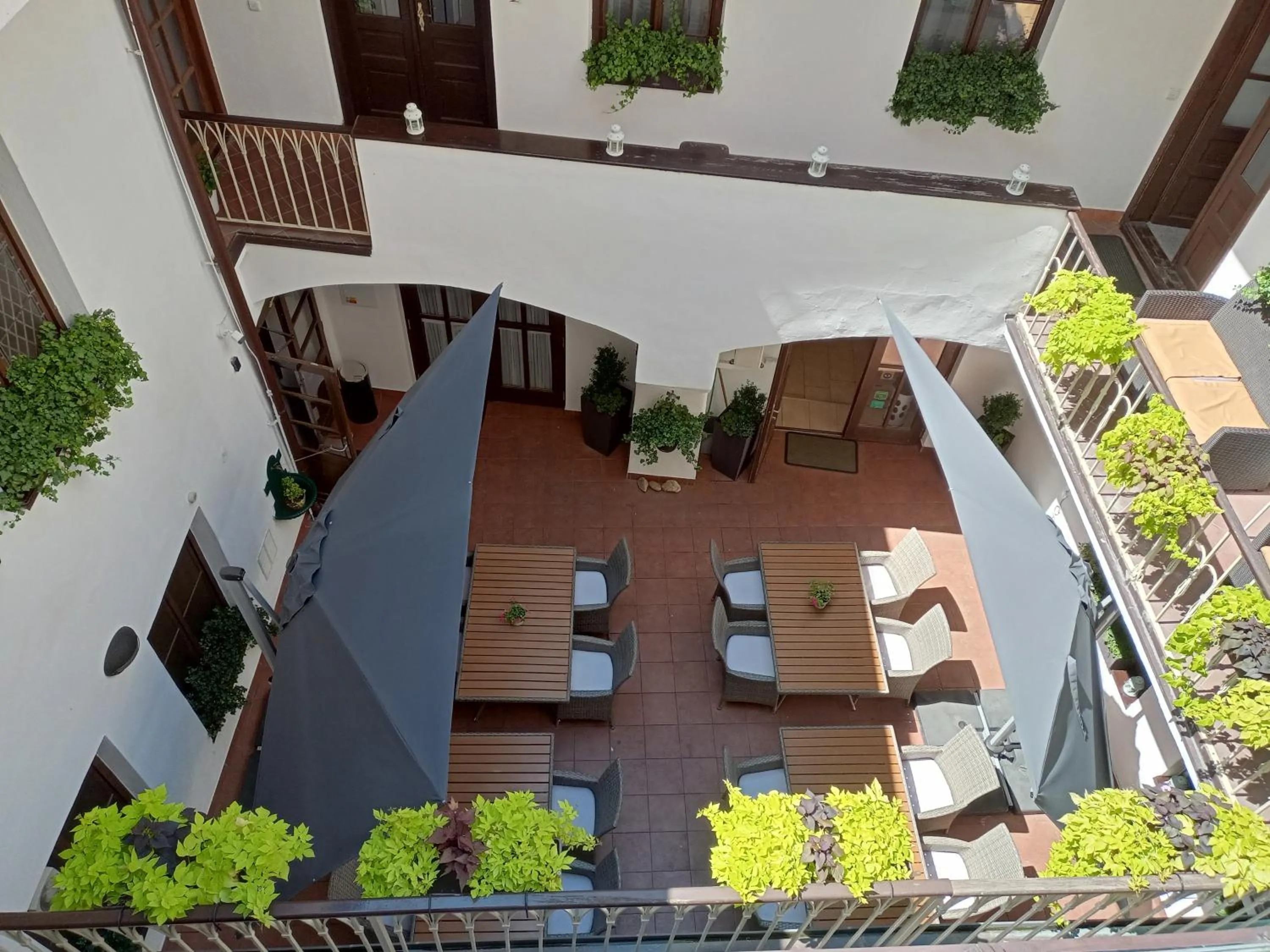 Seating area in Old Prague House