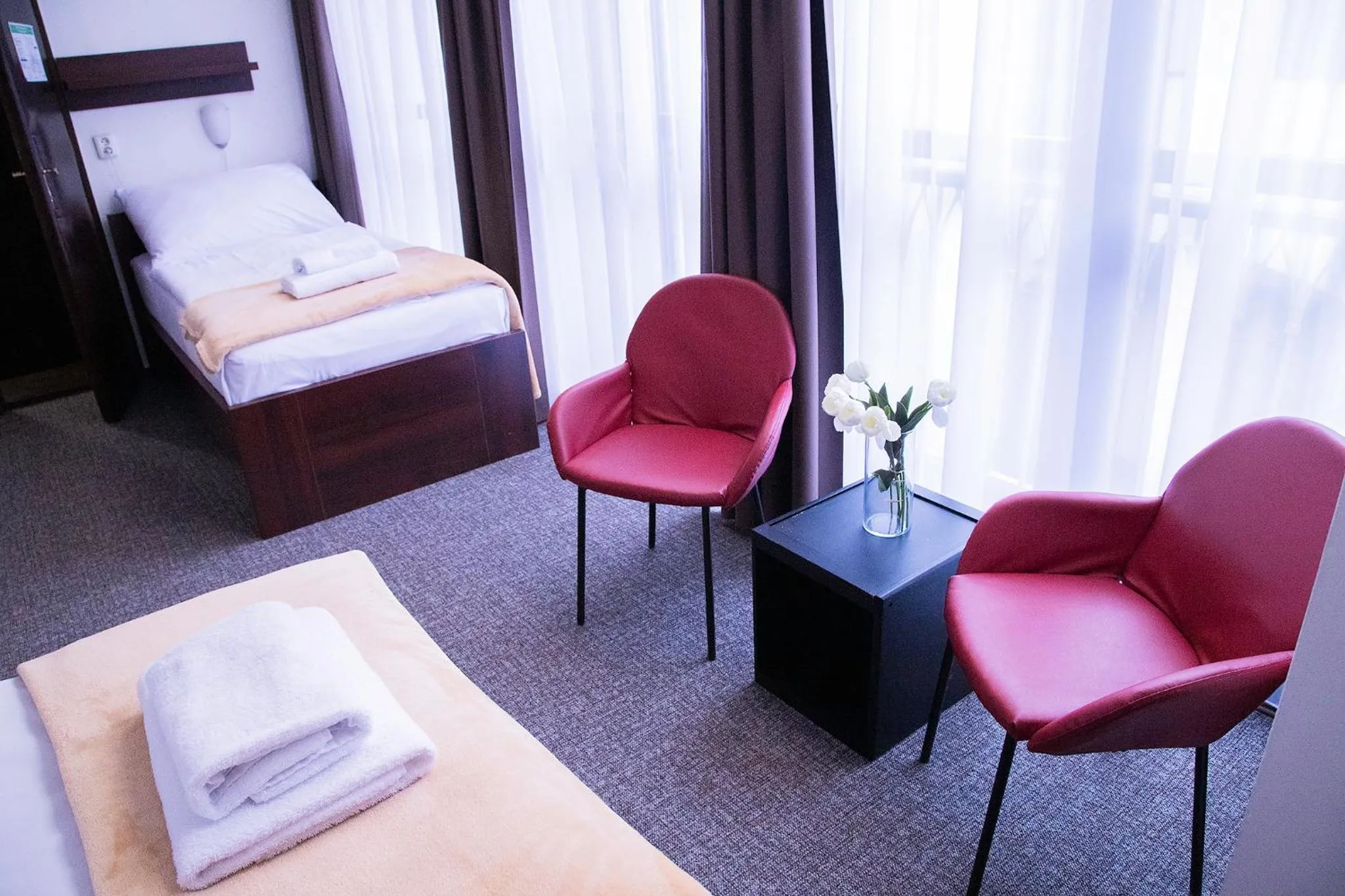 Bed in Old Prague House