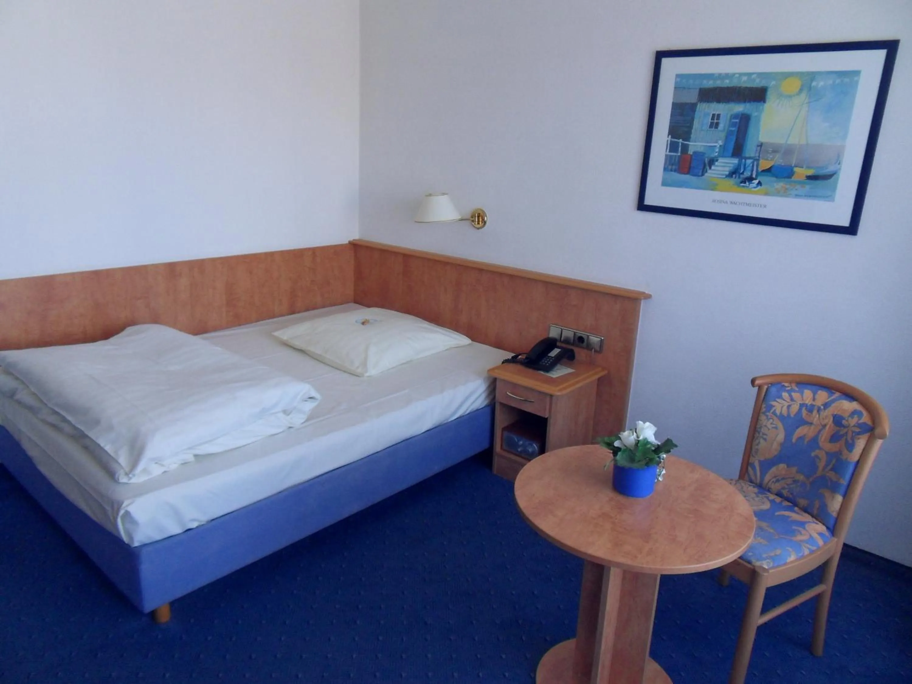 Bed in Hotel Stadt Homburg