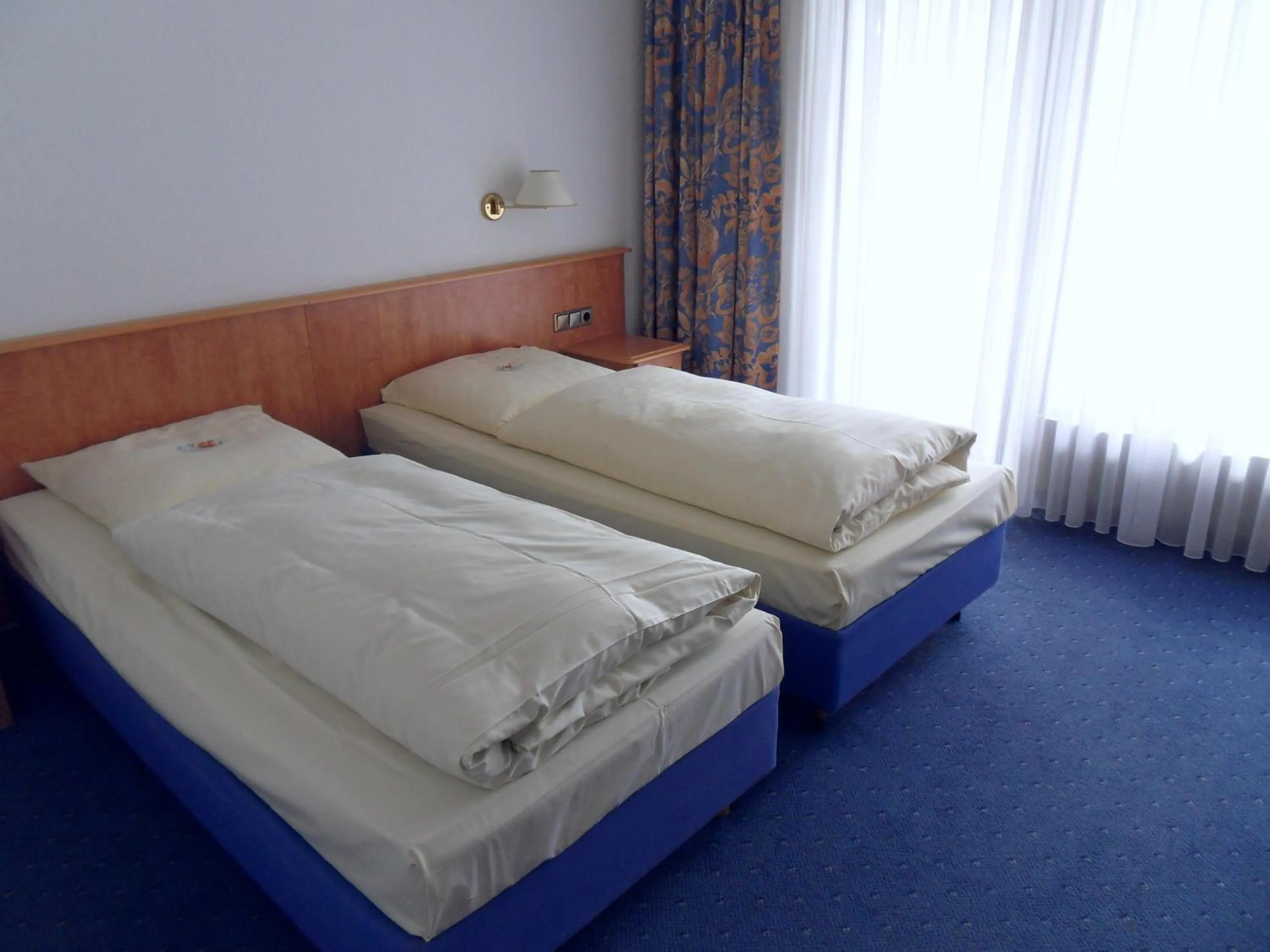 Bed in Hotel Stadt Homburg
