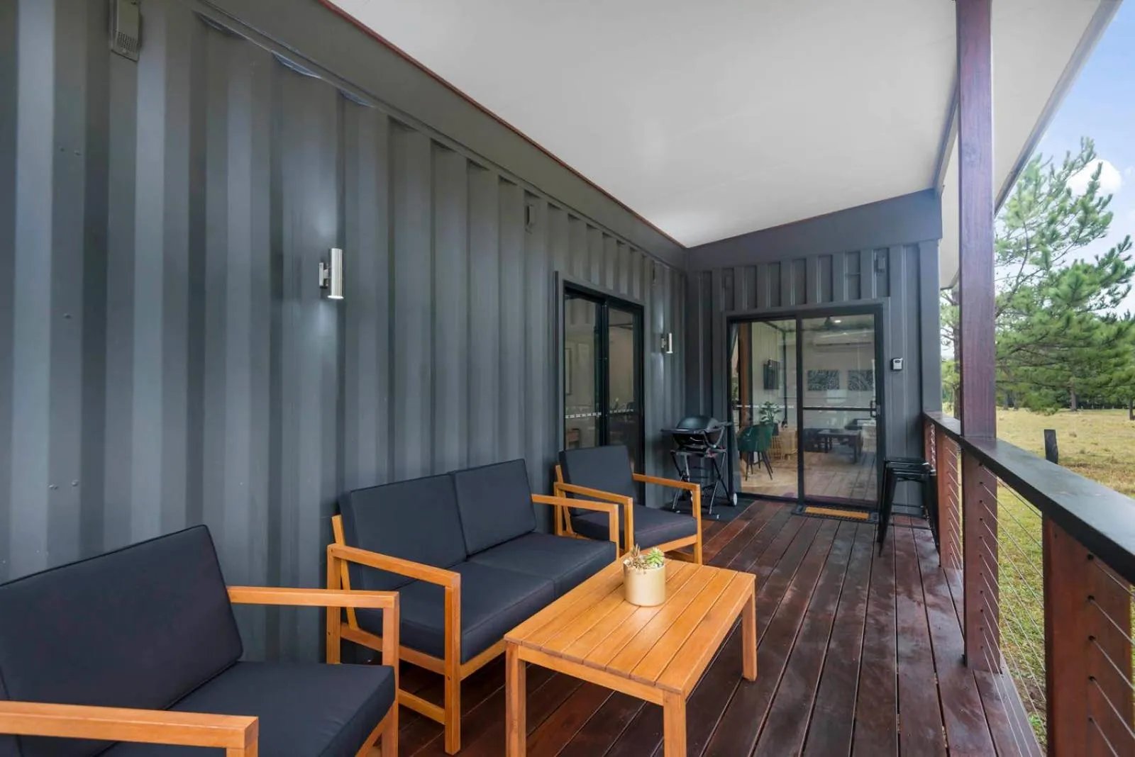 Patio in Contained in Nimbin Accommodation