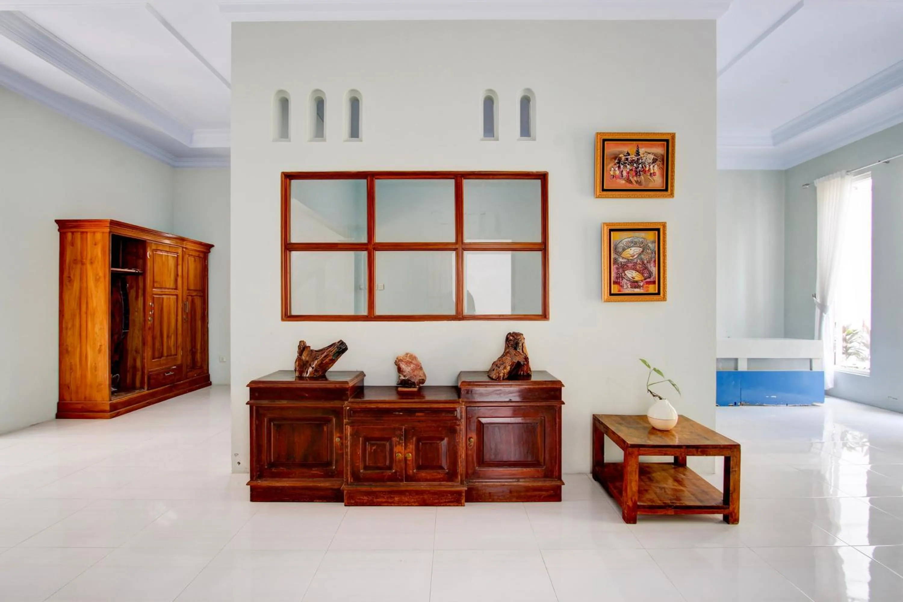 Lobby or reception in Hotel O D'draman Homestay Syariah